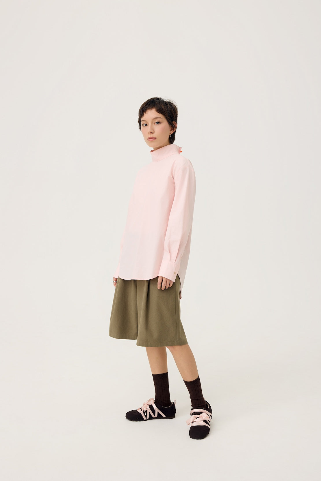 OKI SCARF TOP IN SAKURA PINK - BEV C multi label store