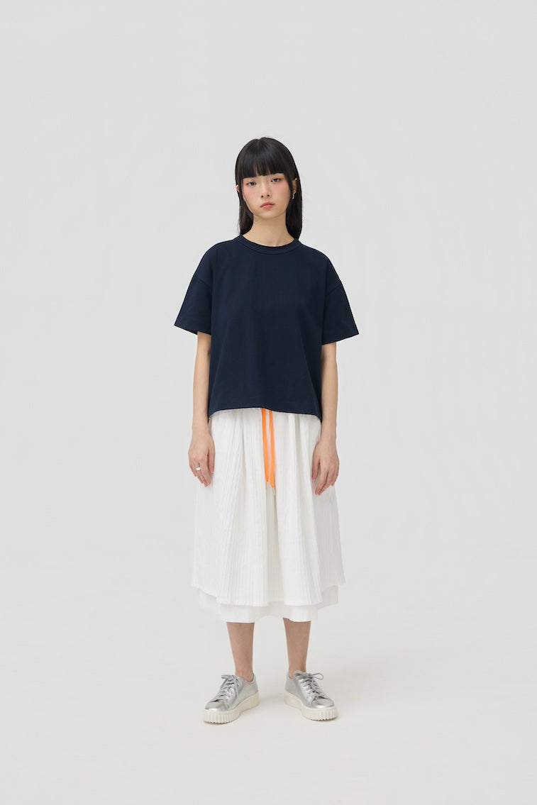 SOKKO ZIP TEE - NAVY - BEV C multi label store
