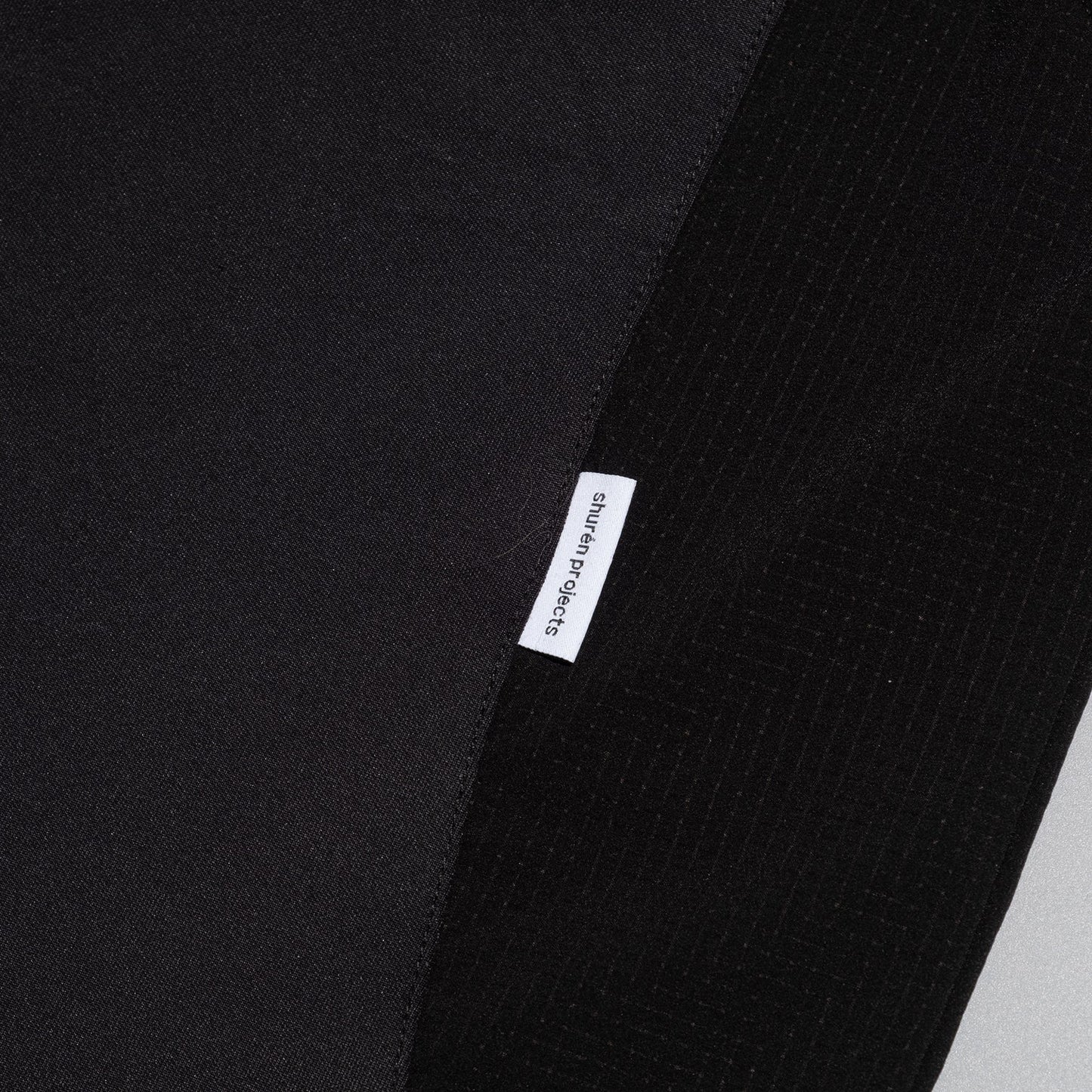 Sleeveless 2-Tone / Cotton – Black - BEV C multi label store