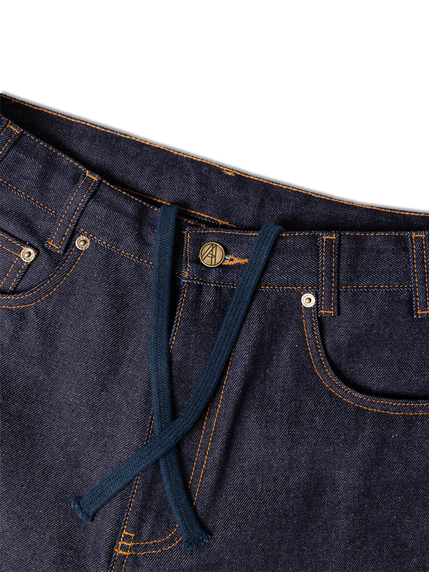 STAR LOGO RAW JEANS - BEV C multi label store