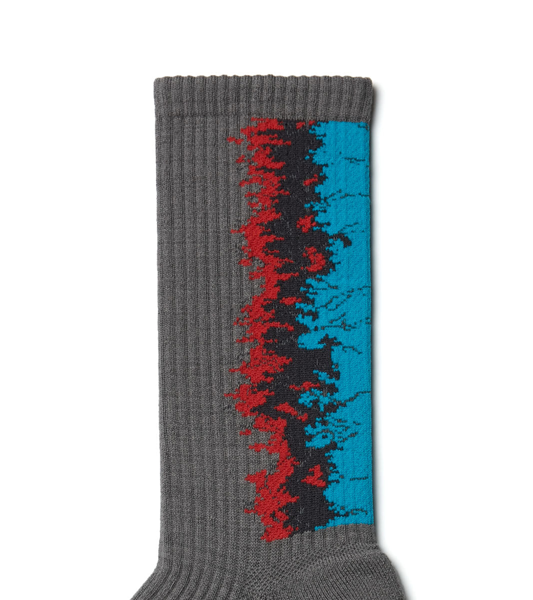 LANDING Midcalf socks - Gradient Red - BEV C multi label store