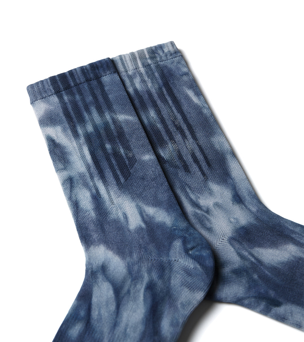Spot dye Crew Tech Socks - Spot Navy - BEV C multi label store