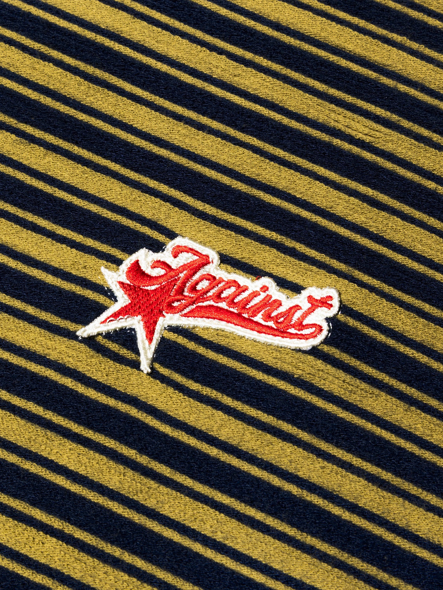 STRIPE STAR LOUNGE TEE YELLOW NAVY - BEV C multi label store