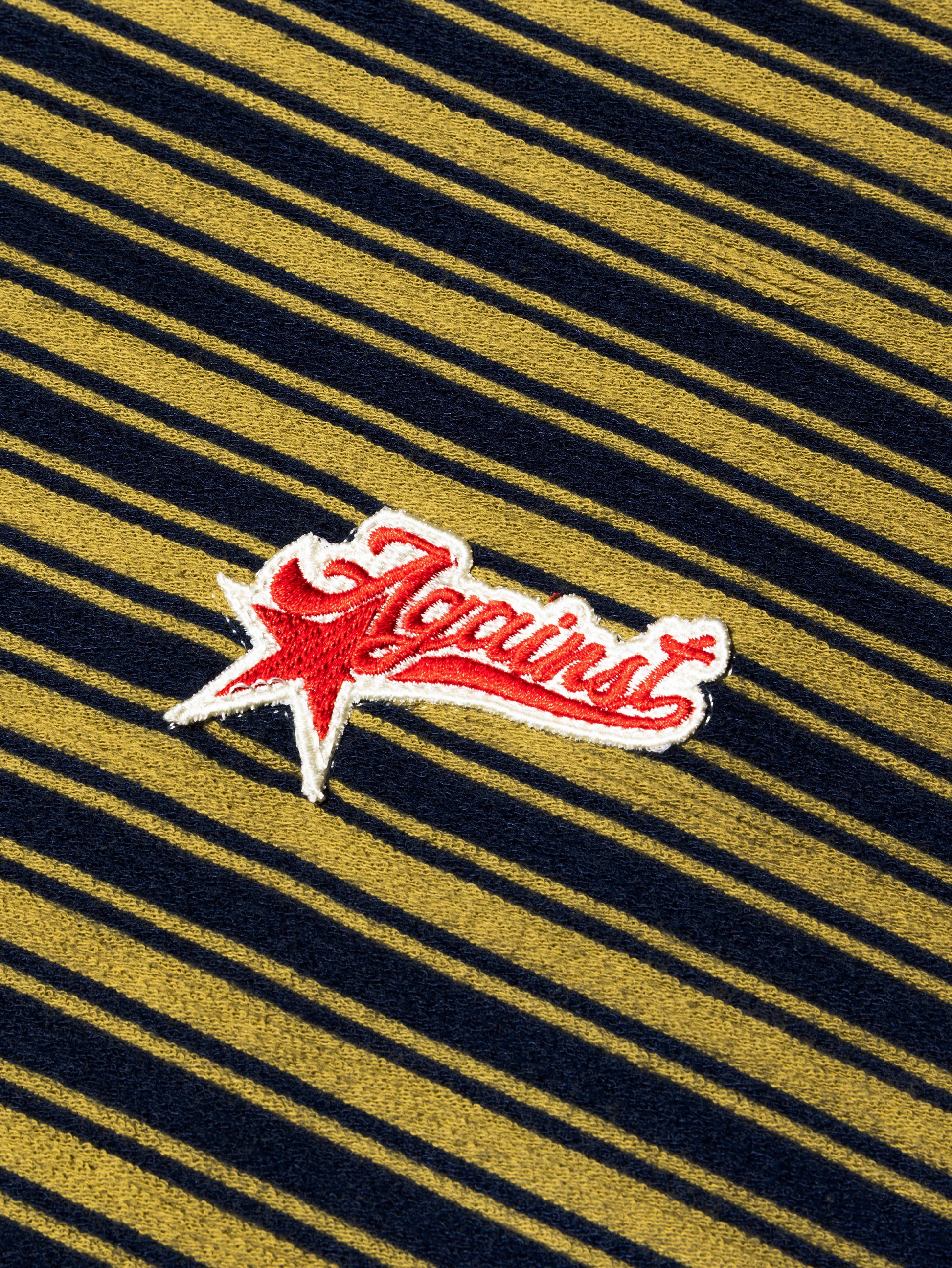 STRIPE STAR LOUNGE TEE YELLOW NAVY - BEV C multi label store