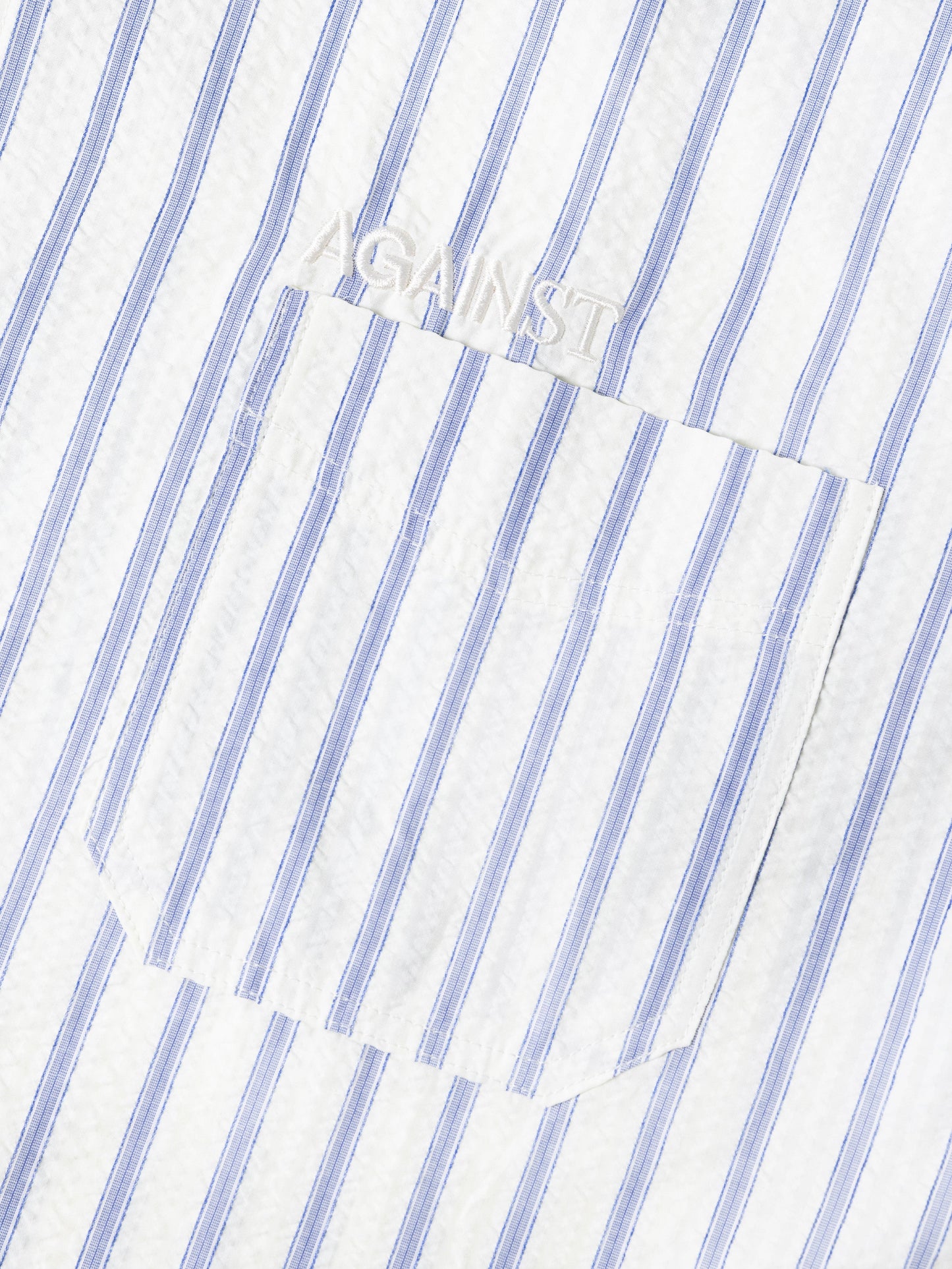 STRIPE STANDARD SHIRT WHITE - BEV C multi label store