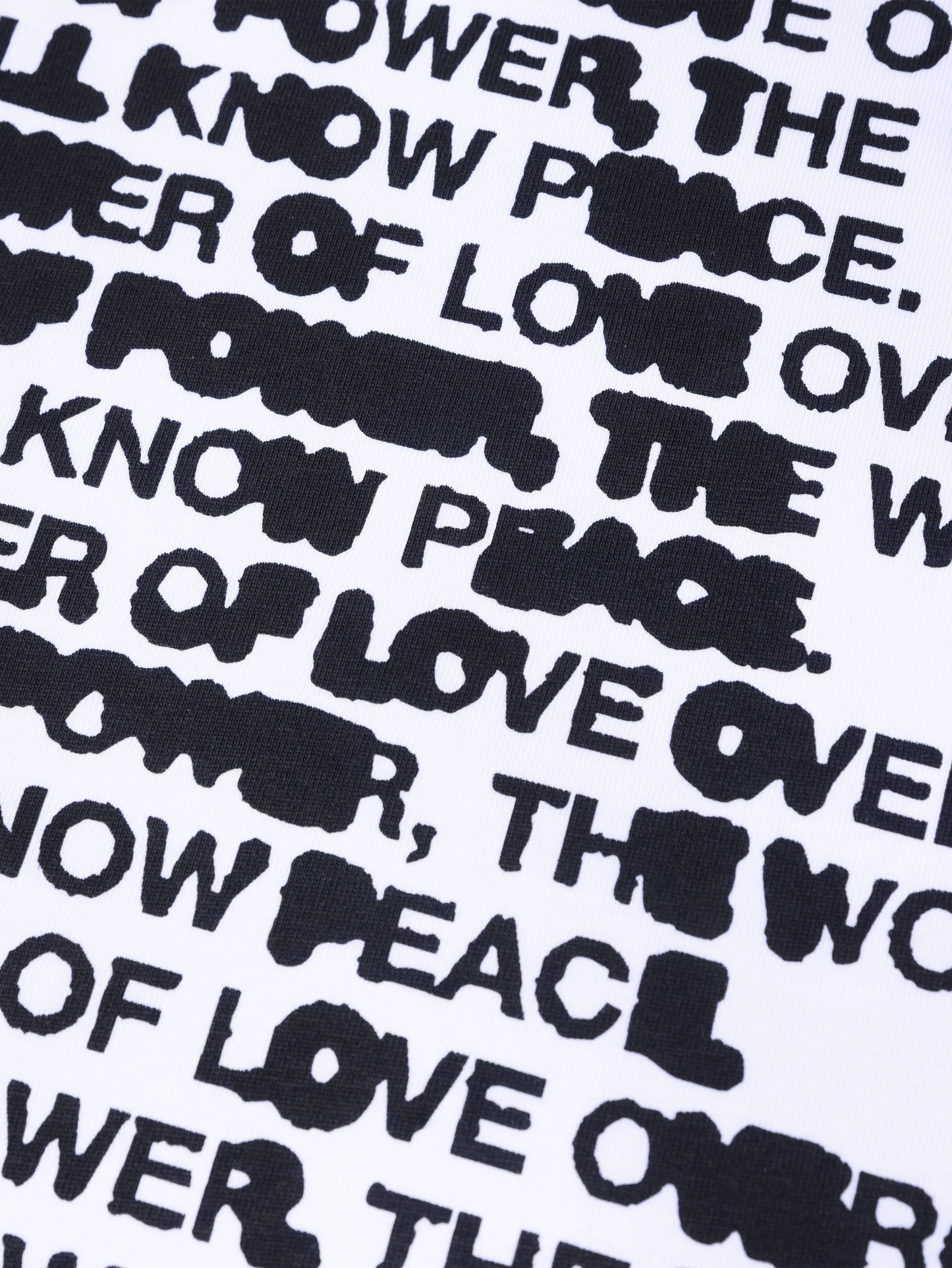 QUOTE BLEED TEE WHITE