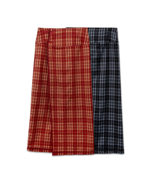 VOL.3_CH.1 Plaid Skirt - Black - BEV C multi label store