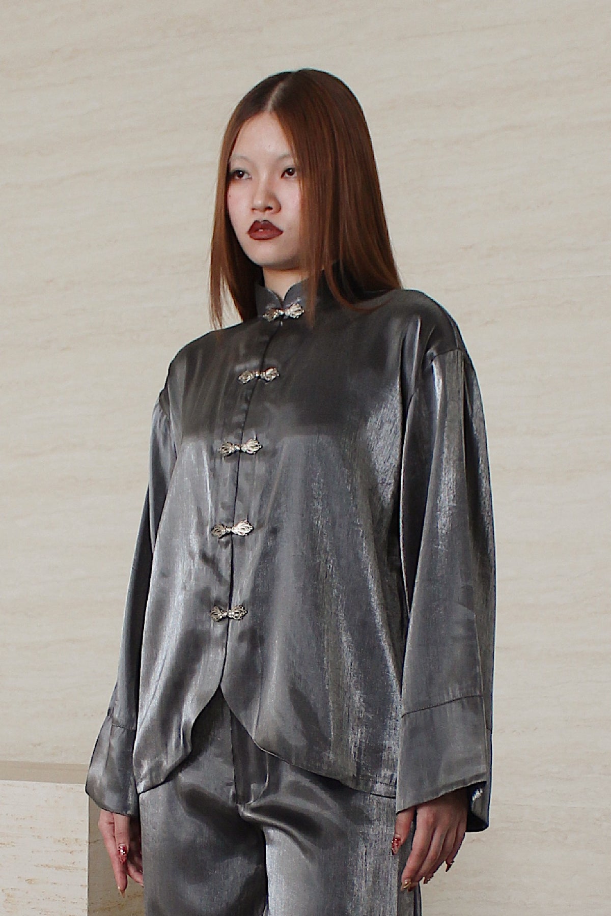 Lunar Samfu Top - Silver - BEV C multi label store