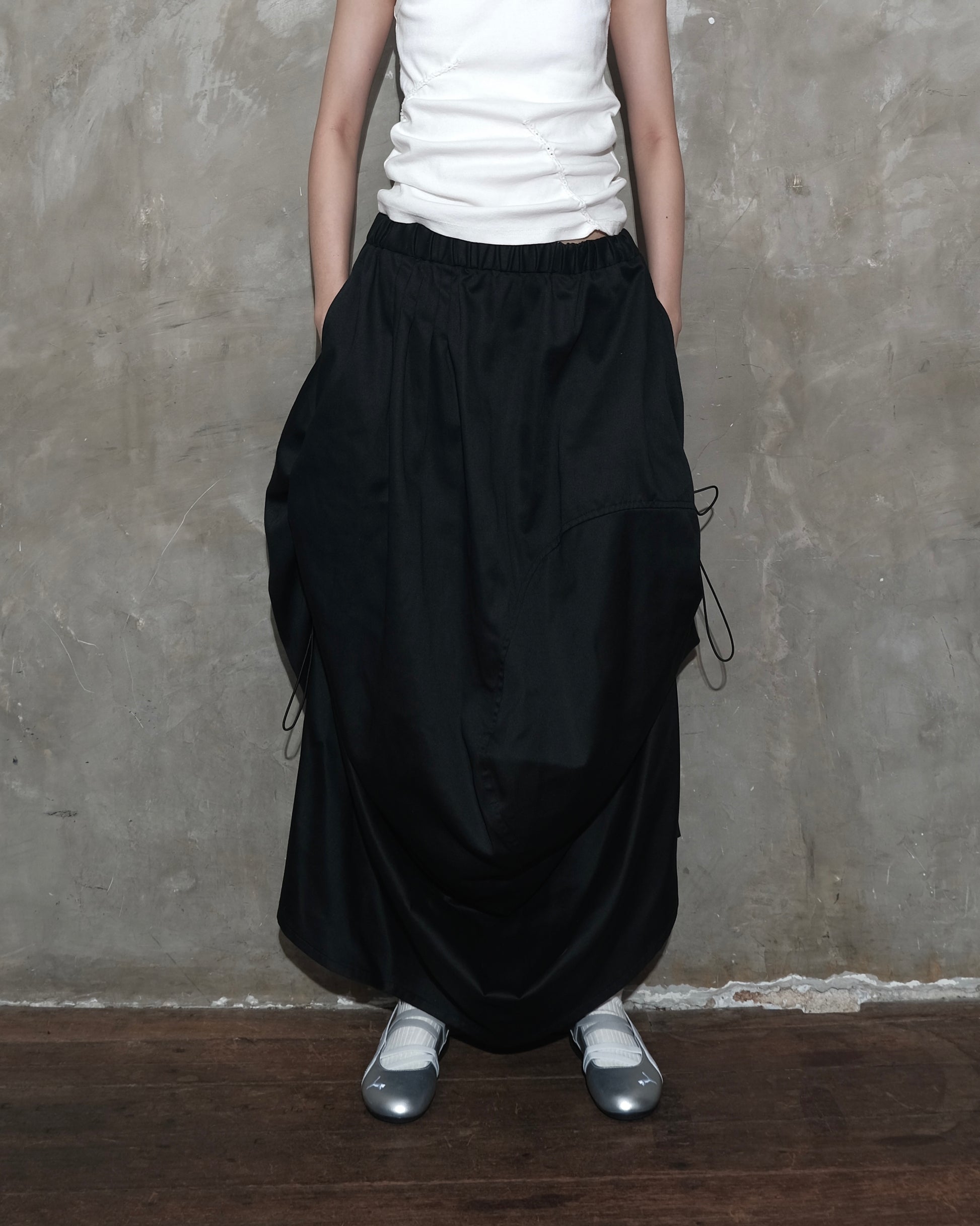 Orbit Skirt in Black - BEV C multi label store