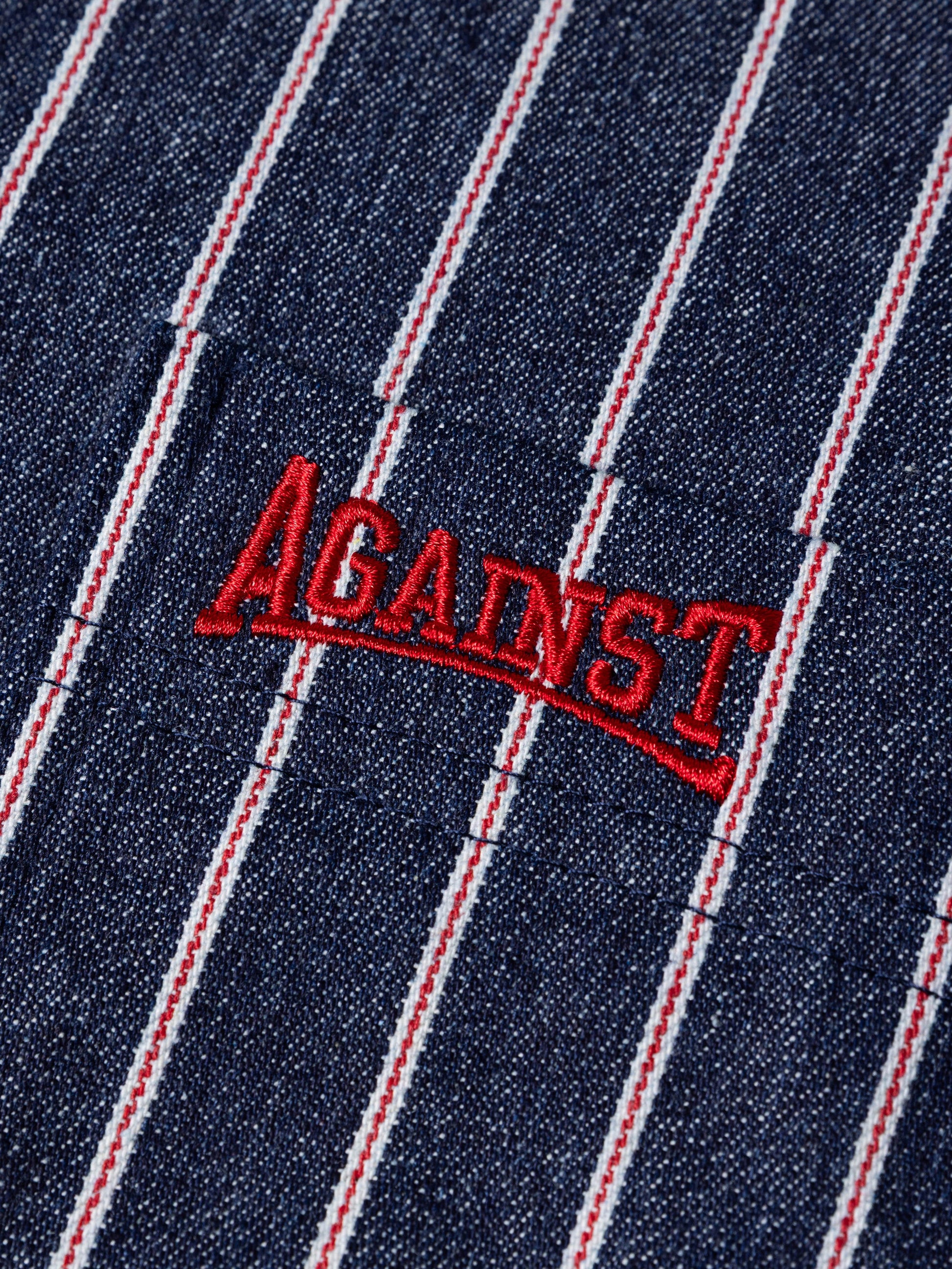 DENIM STRIPE L/S SHIRT - BEV C multi label store