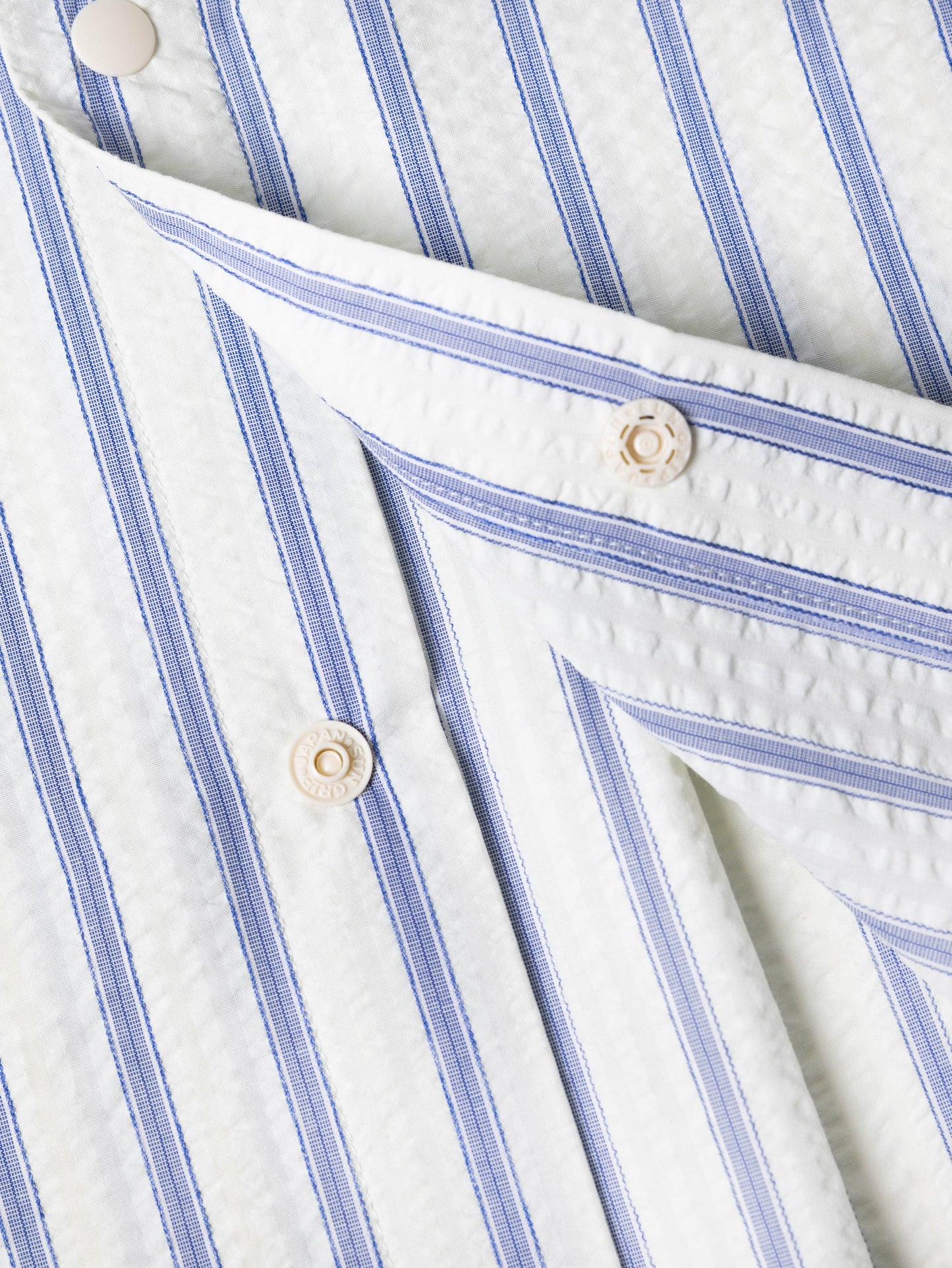 STRIPE STANDARD SHIRT WHITE - BEV C multi label store