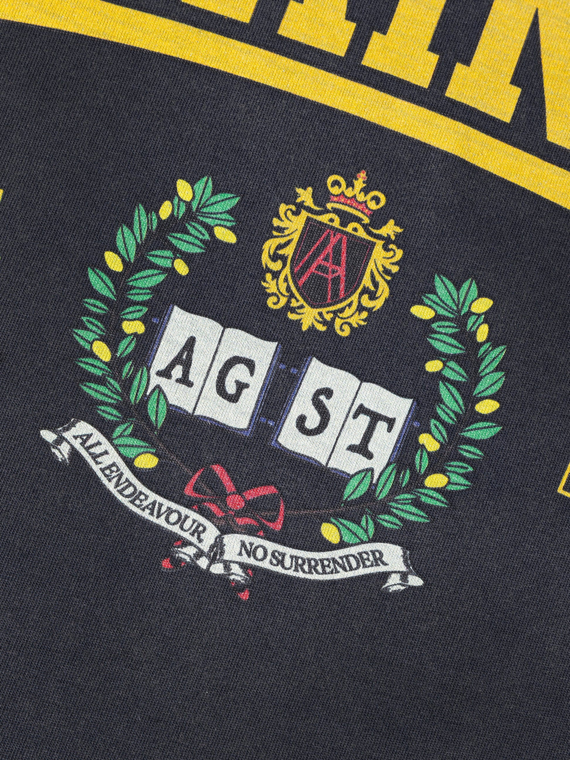 VARSITY WASHED BOXY TEE NAVY - BEV C multi label store