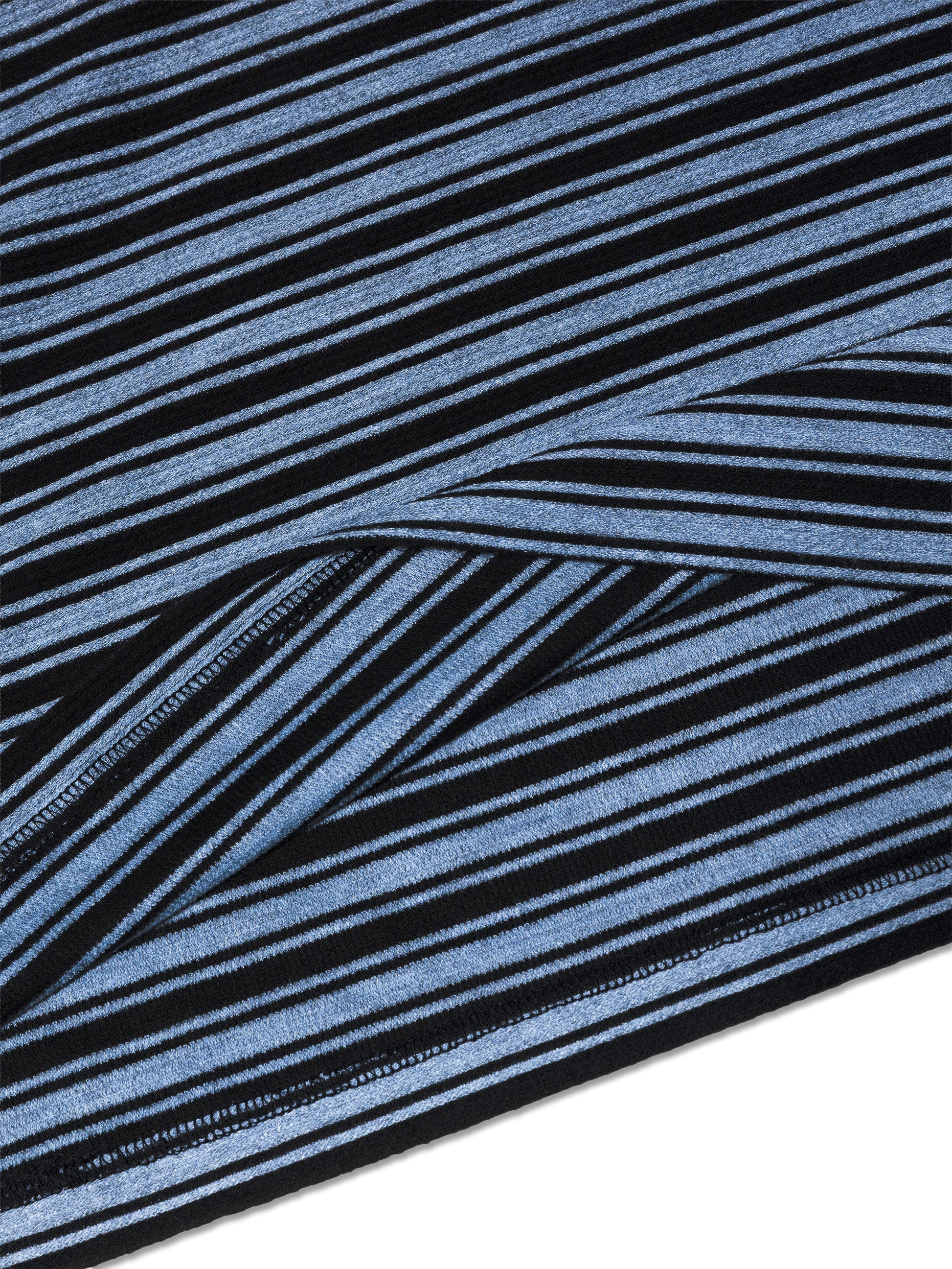 STRIPE STAR LOUNGE TEE BLUE BLACK - BEV C multi label store