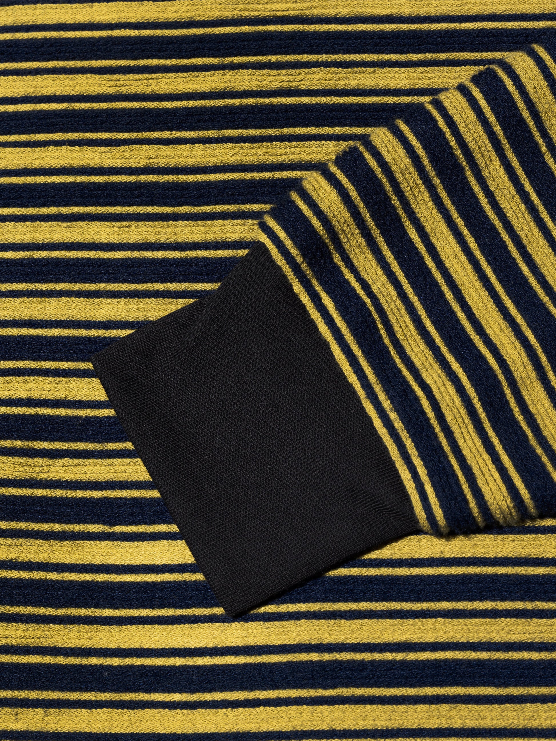 STRIPE STAR LOUNGE TEE YELLOW NAVY - BEV C multi label store