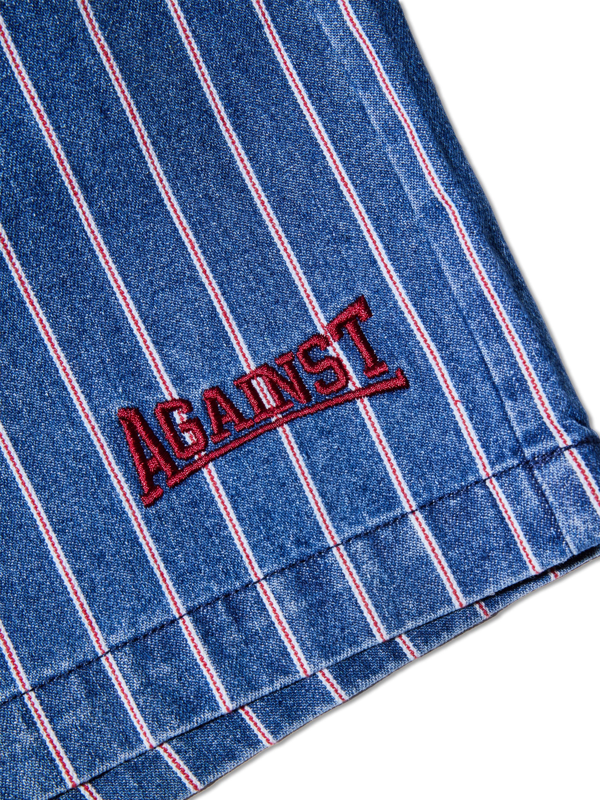 RELAXED MAFIA SHORTS DENIM - BEV C multi label store