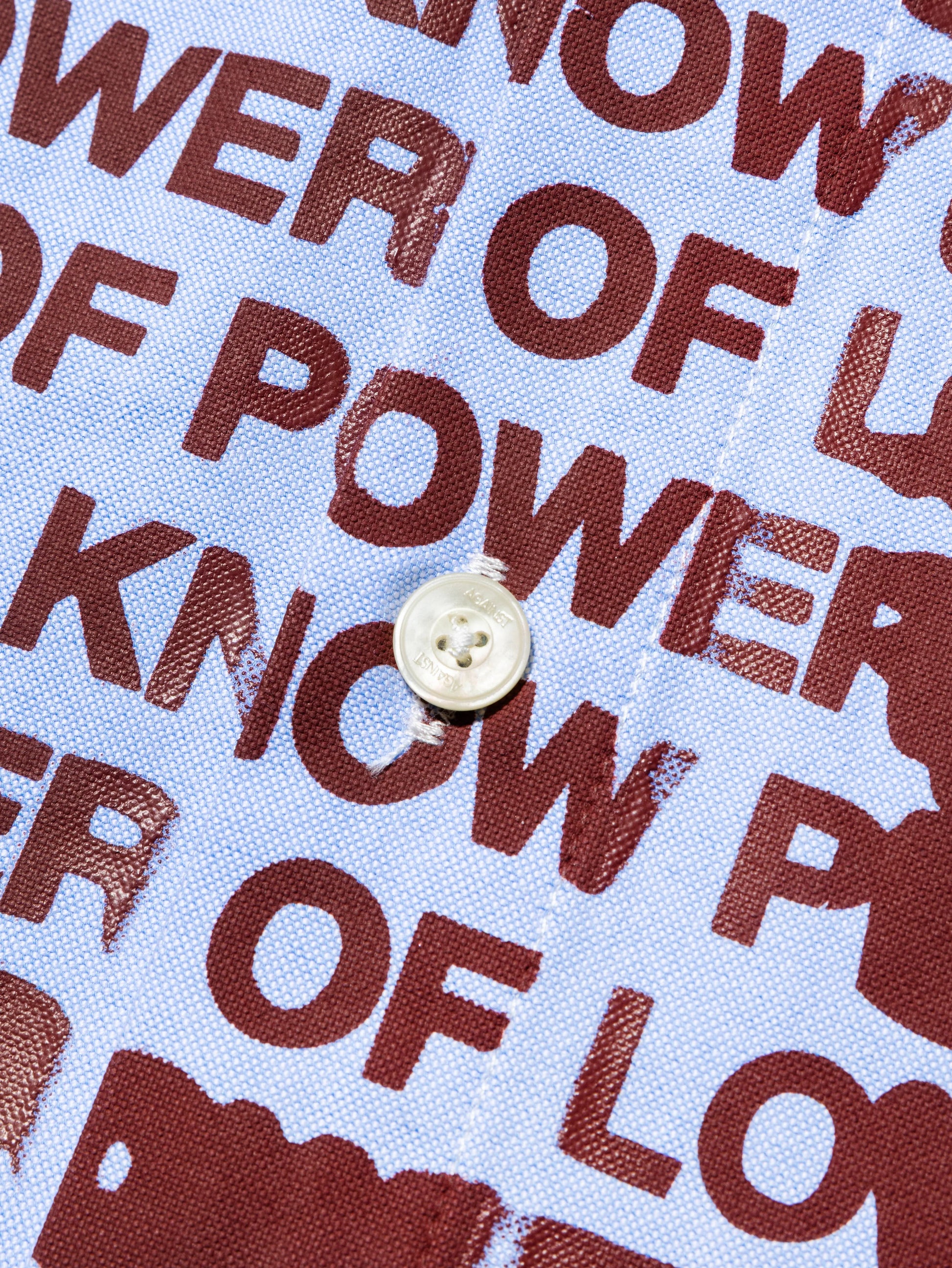 QUOTE CHAPO SHIRT LIGHT BLUE - BEV C multi label store