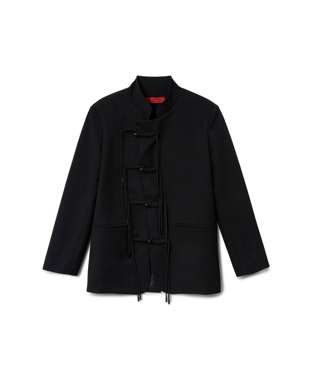VOL.3_CH.1 Mandarin Rope Suit - Black - BEV C multi label store