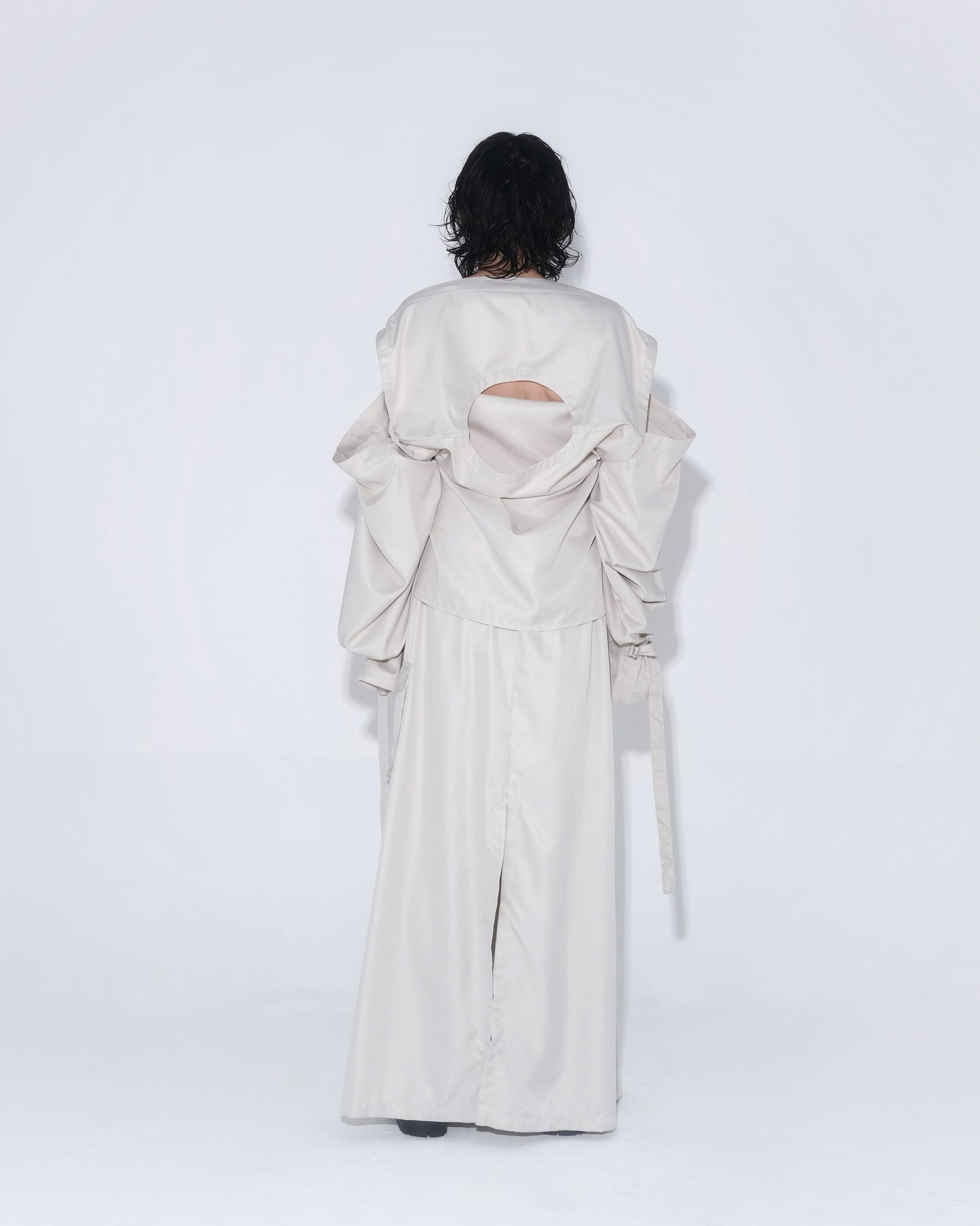 Detachable Psycho Shirt in Cream - BEV C multi label store
