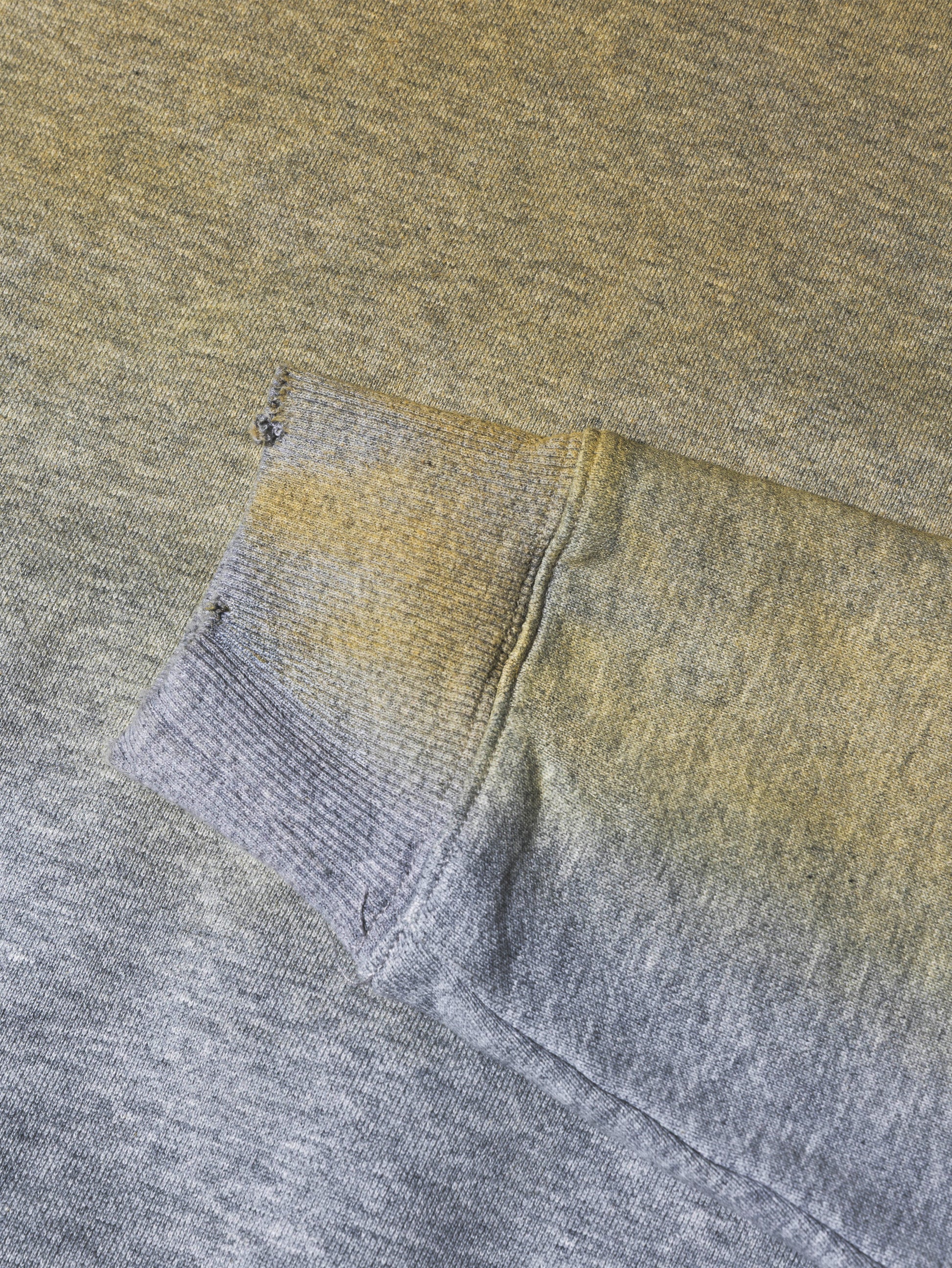 DISTRESSED VARSITY HOODIE GREY - BEV C multi label store