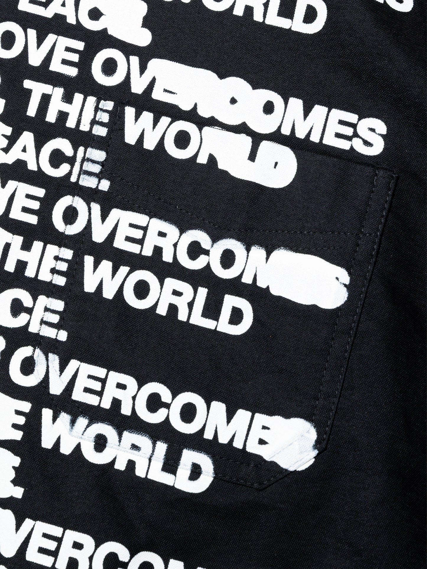 QUOTE CHAPO SHIRT BLACK