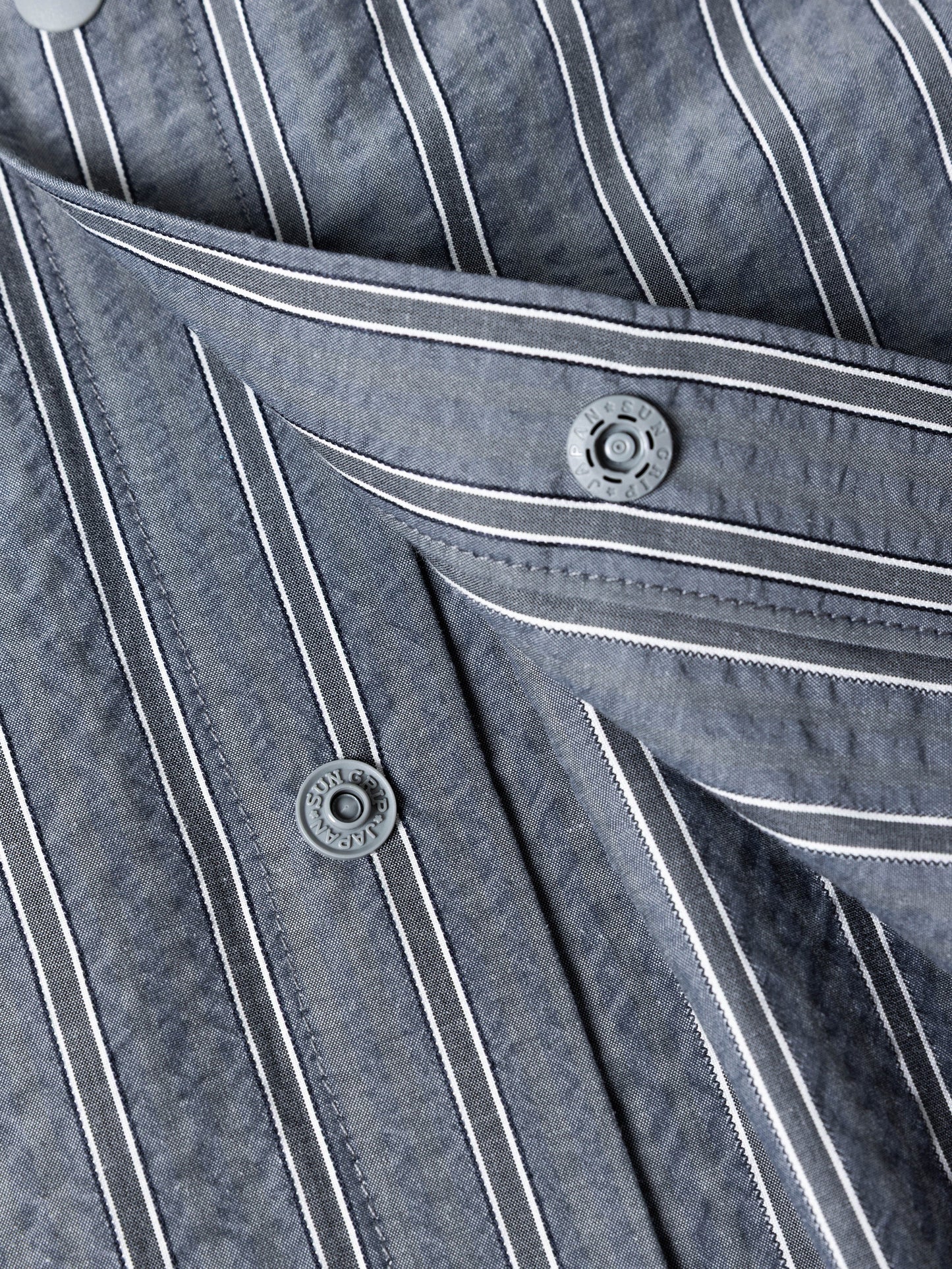 STRIPE STANDARD SHIRT GREY - BEV C multi label store