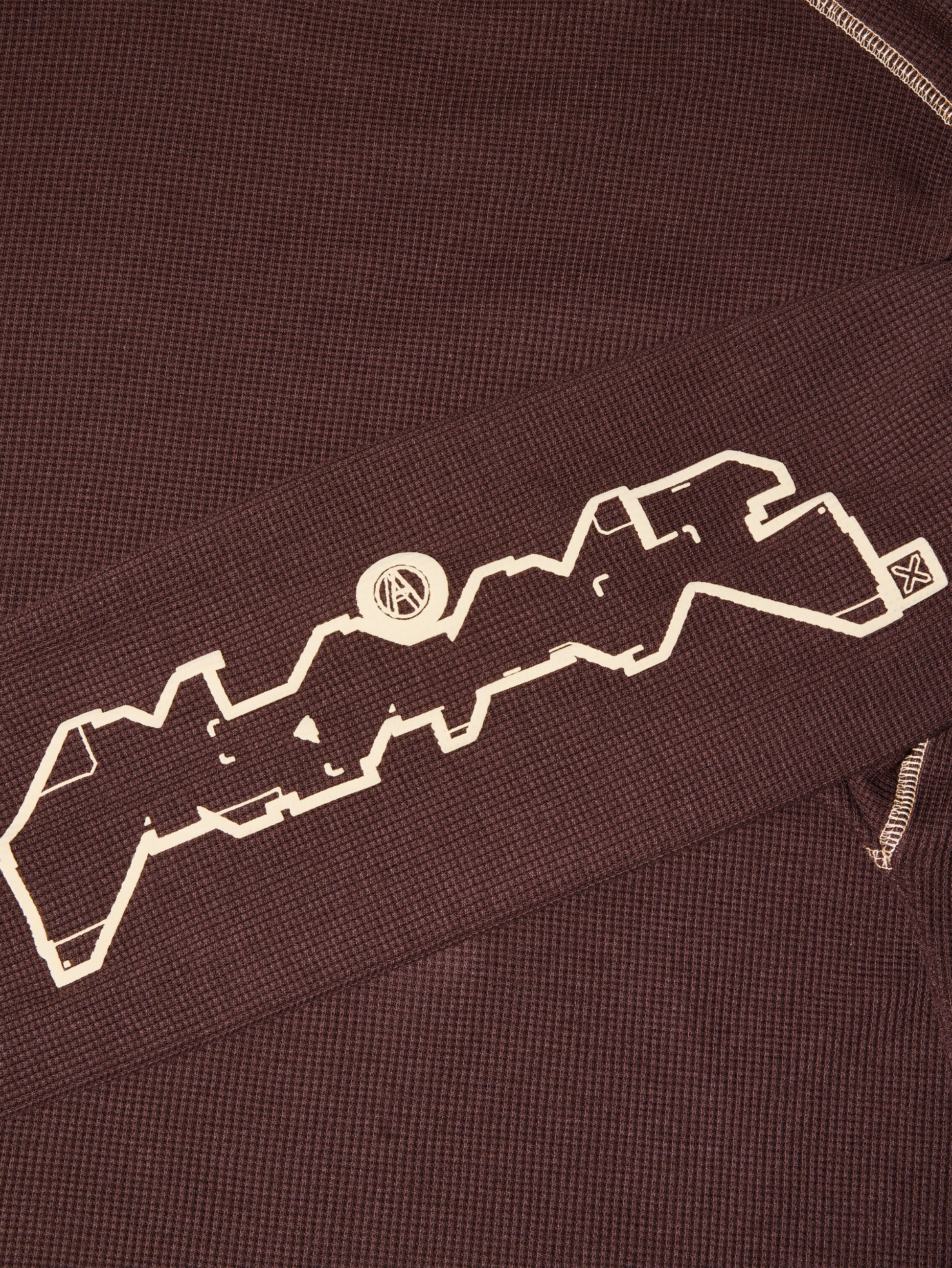 CYFFLE LOUNGE TEE BROWN - BEV C multi label store