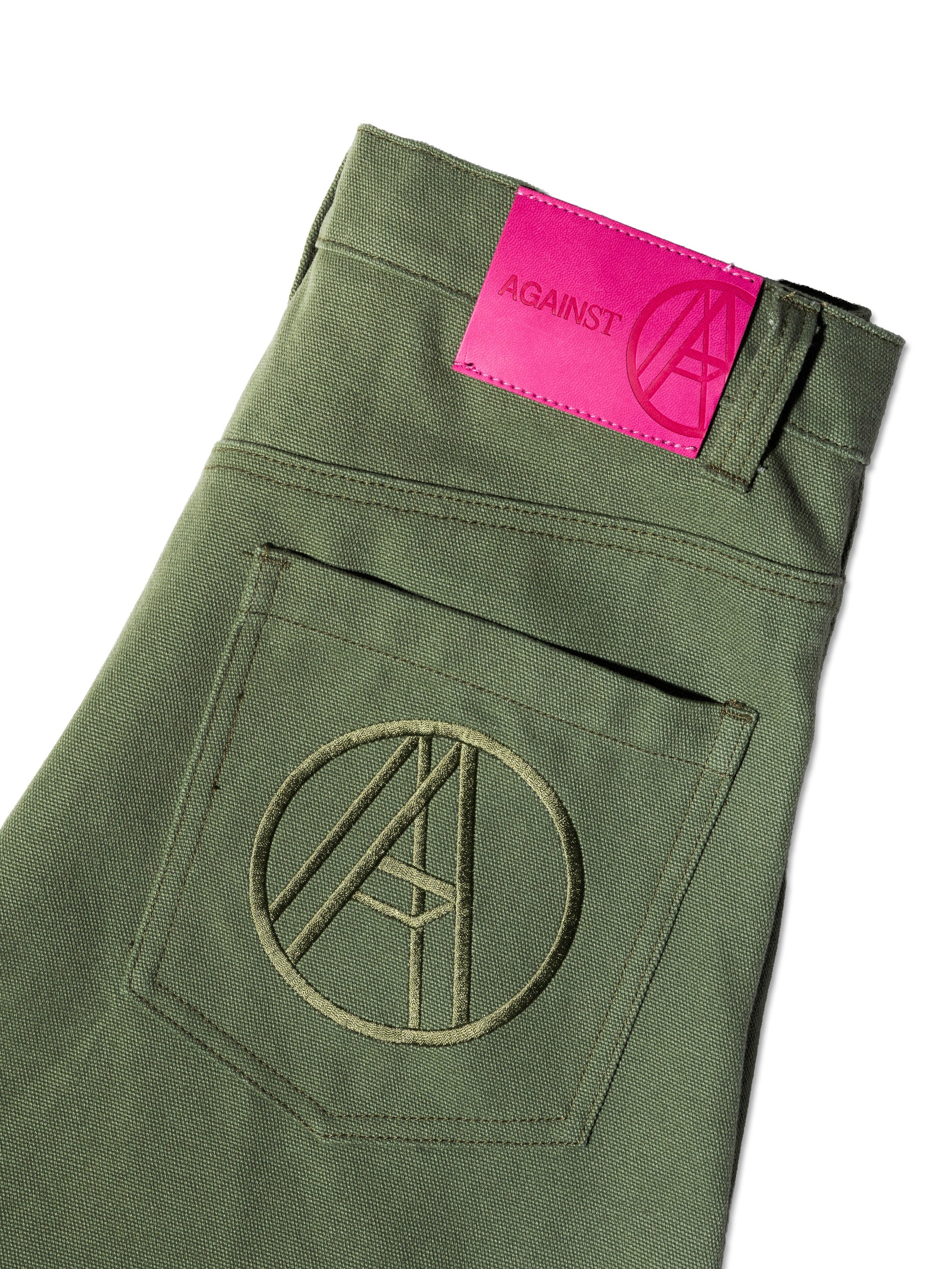 STUDDED YANKII PANTS GREEN - BEV C multi label store