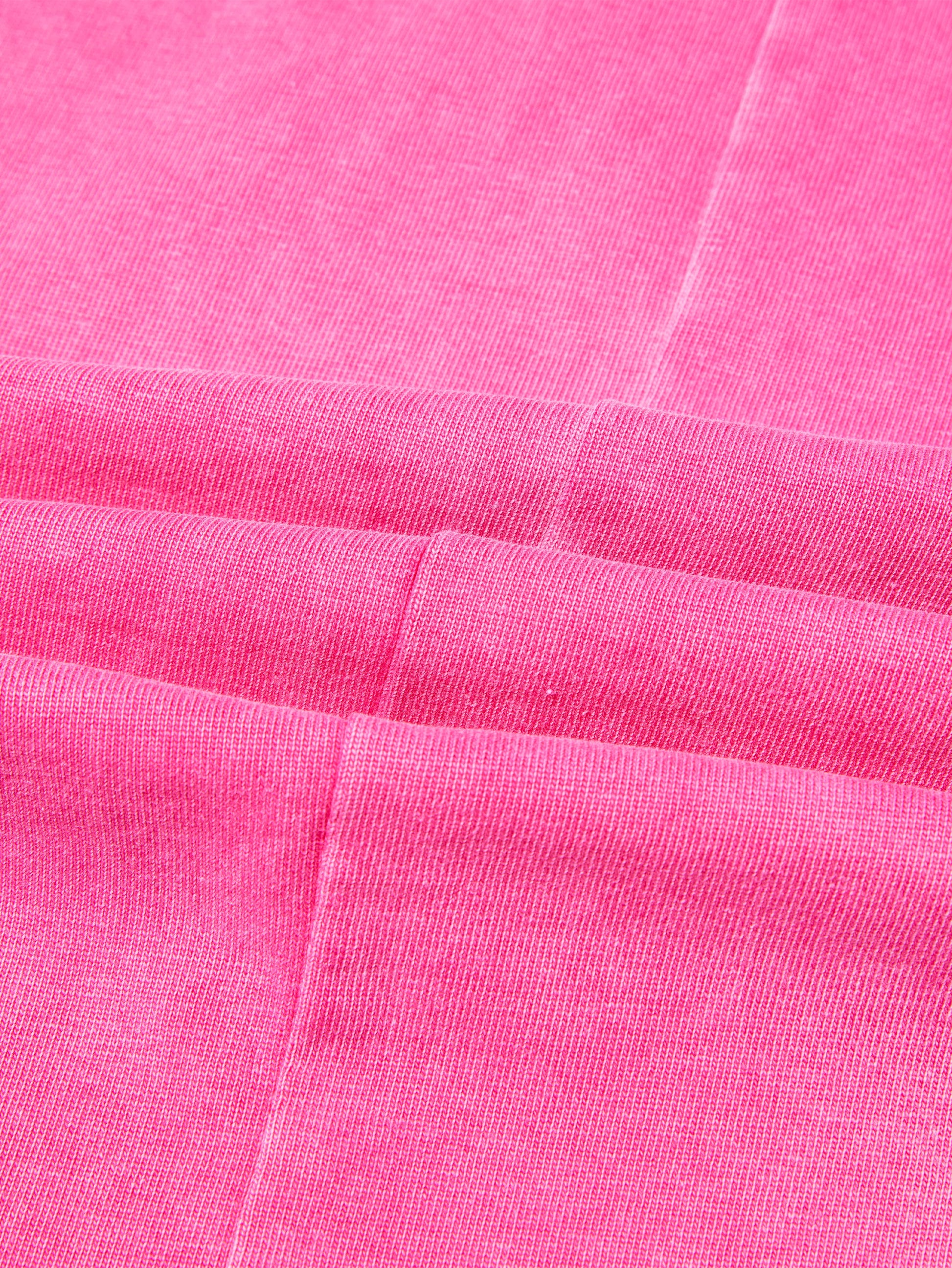 SINGLE STITCH WASHED CROPPED TEE PINK - BEV C multi label store