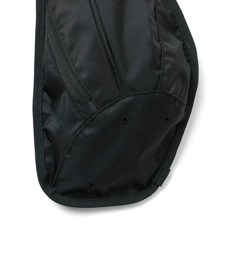 2-Side crossbody bag (CORDURA®)-Black - BEV C multi label store