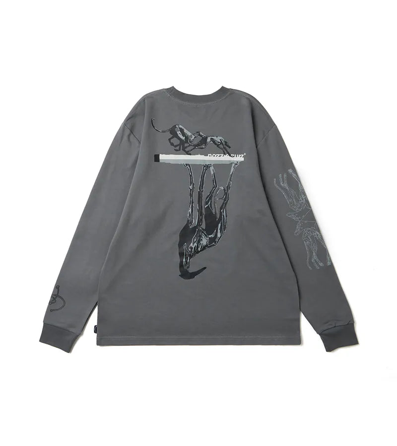 Iron - Hound hoof L/S Tee - BEV C multi label store