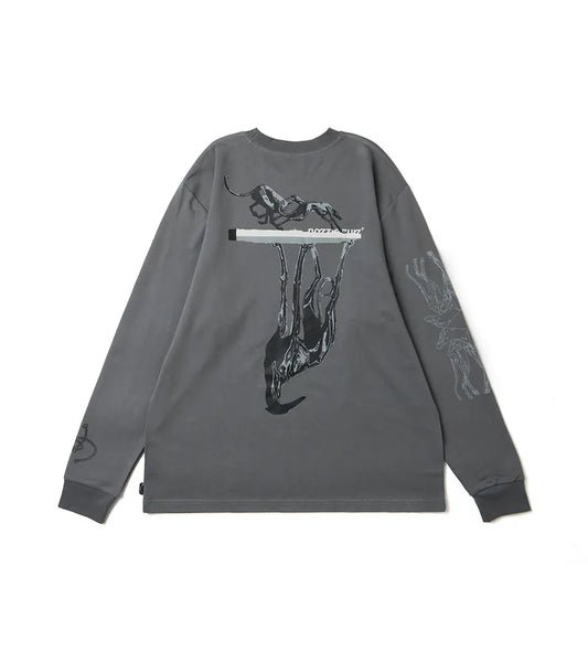 Iron - Hound hoof L/S Tee - BEV C multi label store