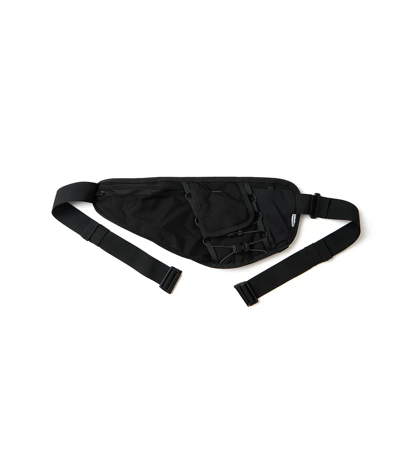 2-Side crossbody bag (CORDURA®)-Black - BEV C multi label store