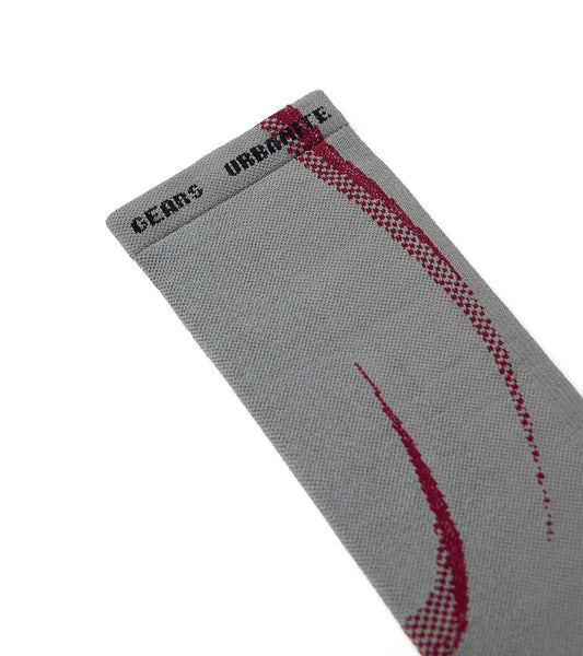 Grey Red - Tactel® Airy Socks - BEV C multi label store