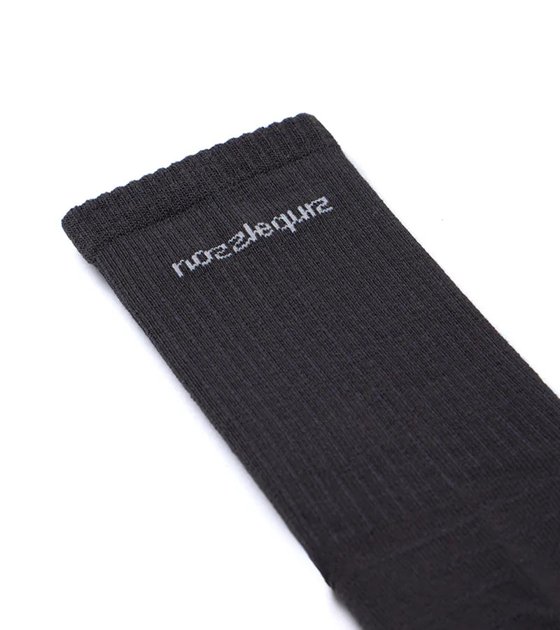 Essential casual socks - Carbon Grey - BEV C multi label store