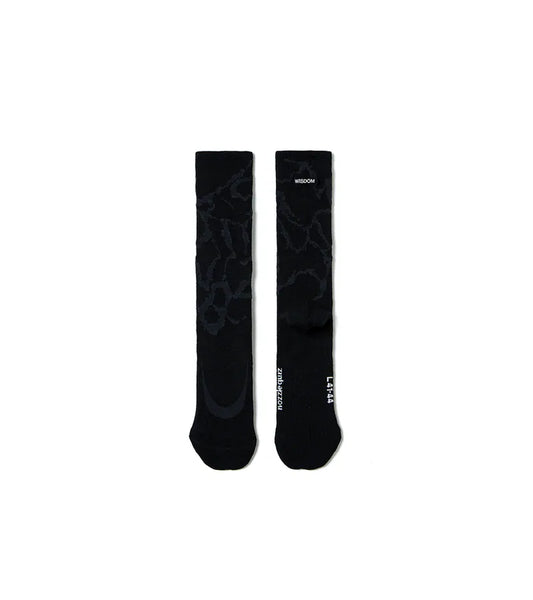 Black - WISDOM® x nozzle quiz® Graphic Socks - BEV C multi label store