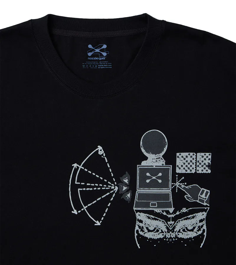 Black - Convert two-piece L/S Tee - BEV C multi label store