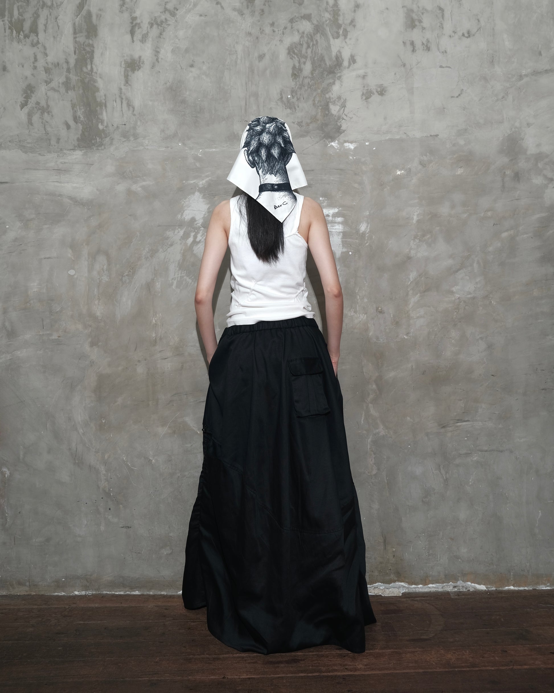 Orbit Skirt in Black - BEV C multi label store