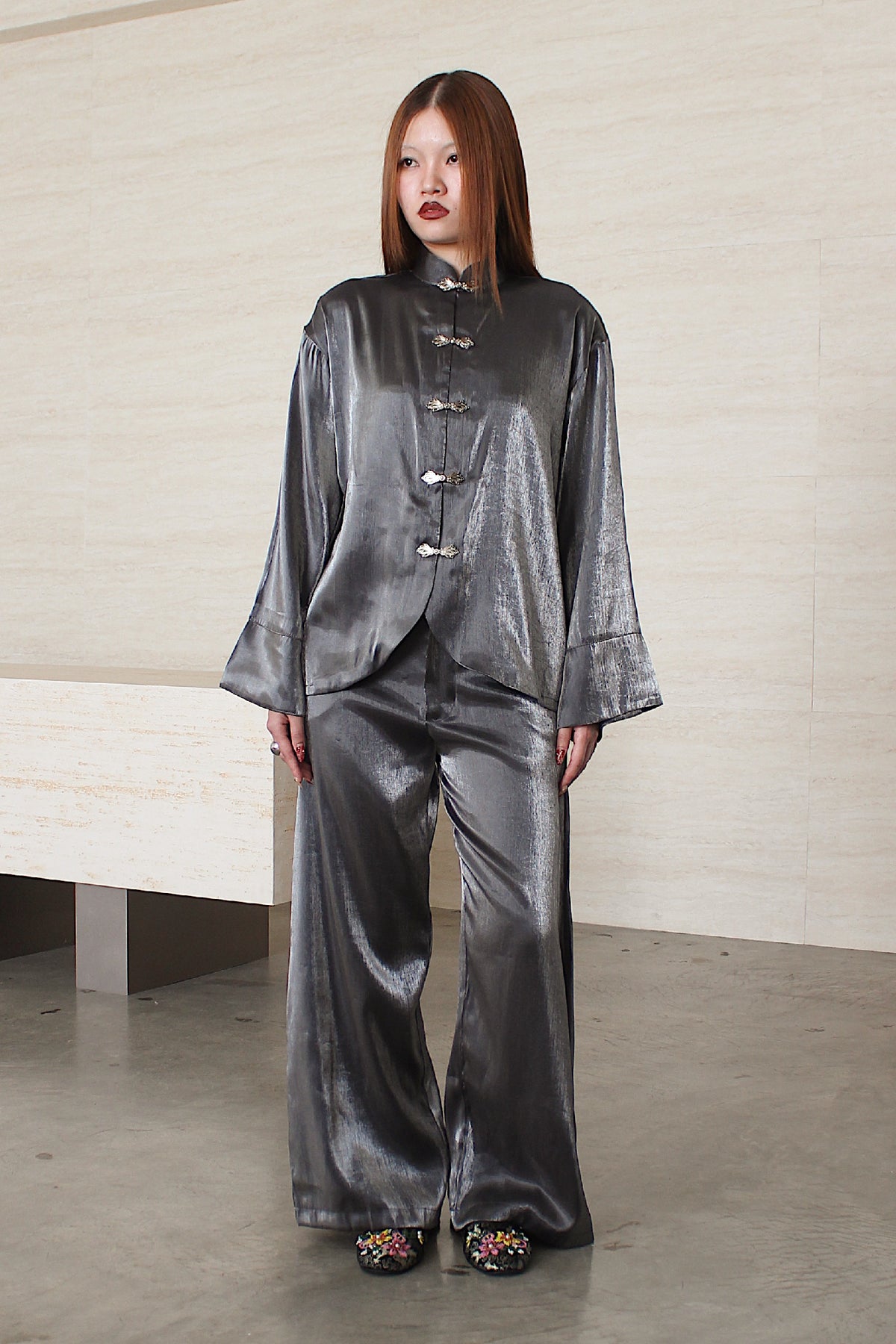 Lunar Samfu Top - Silver - BEV C multi label store