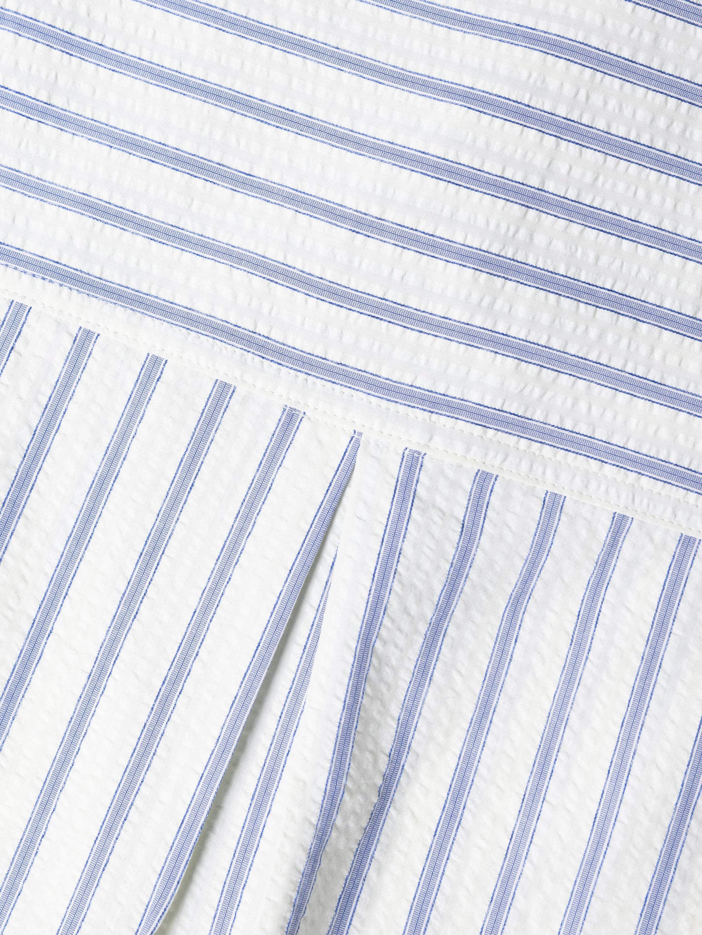 STRIPE STANDARD SHIRT WHITE - BEV C multi label store