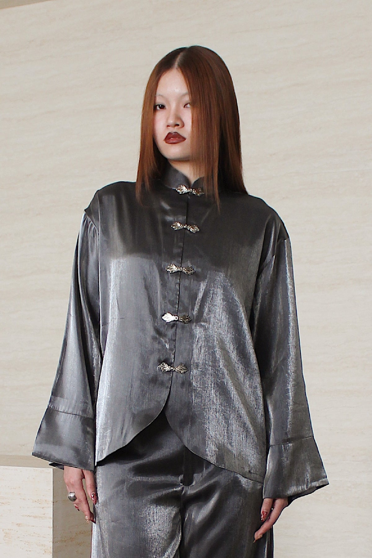 Lunar Samfu Top - Silver - BEV C multi label store