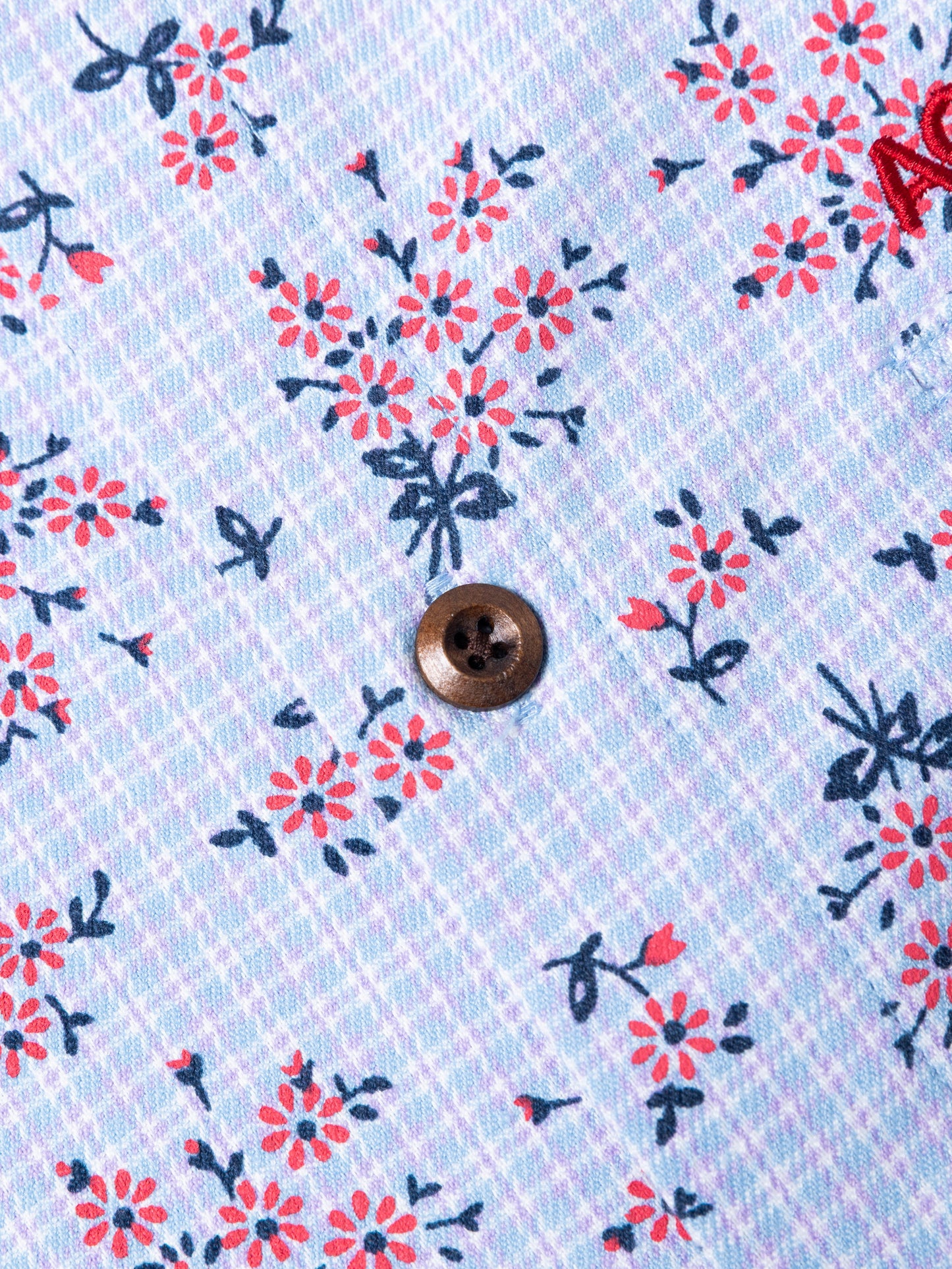 FLORAL MIGUEL SHIRT BLUE - BEV C multi label store