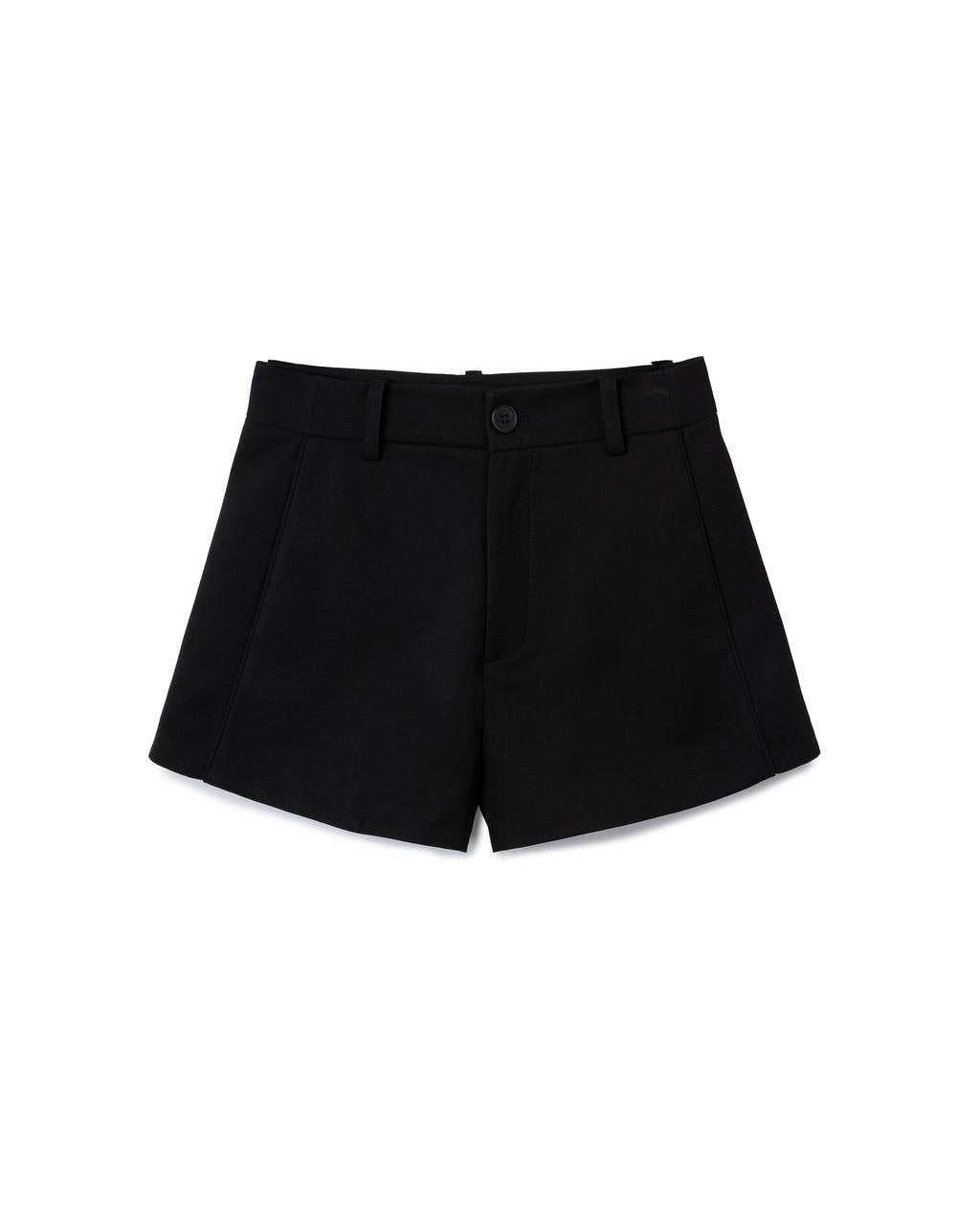 VOL.3_CH.1 Mandarin Suit Shorts - Black - BEV C multi label store