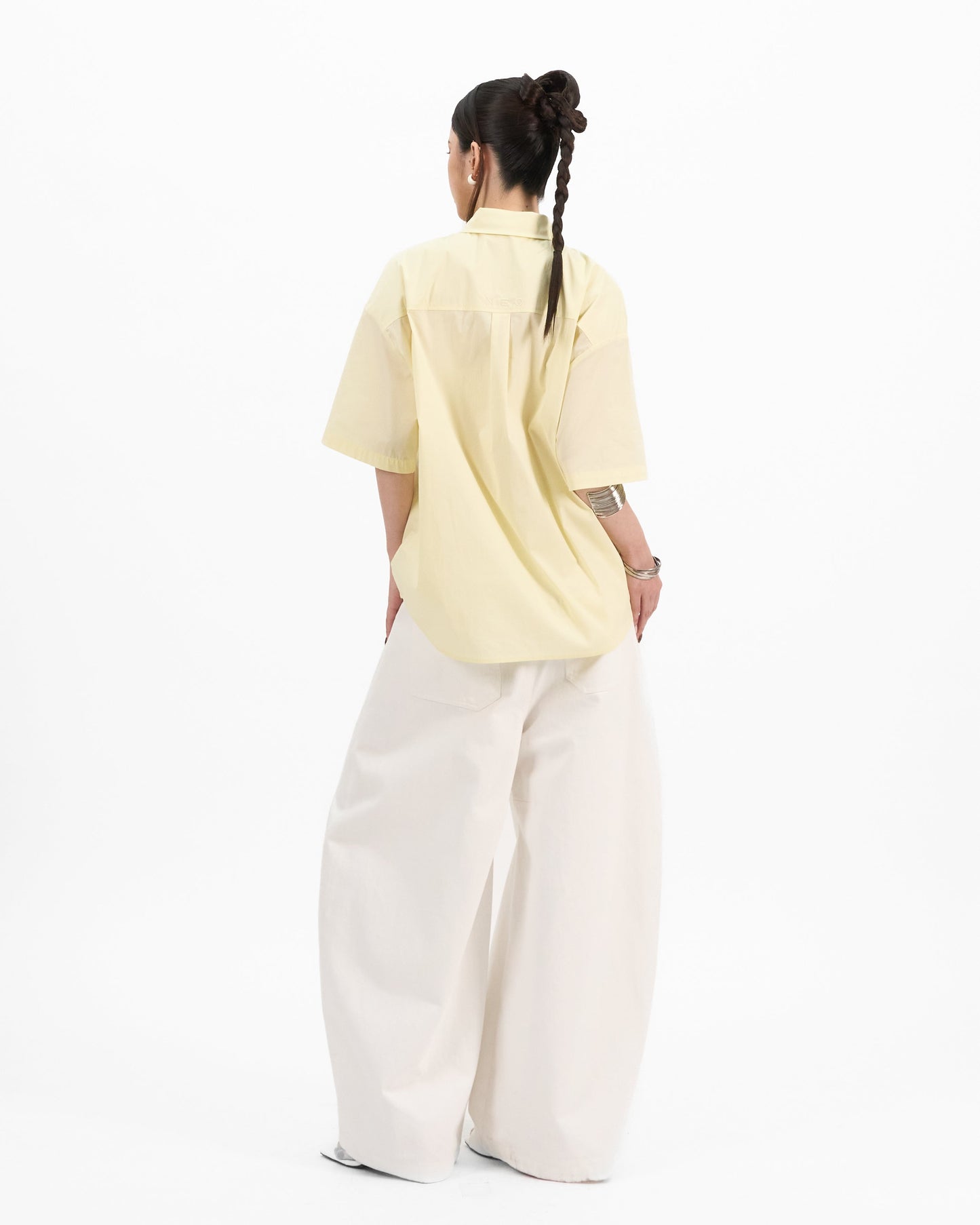 VOL.3_CH.1 Mandarin Basic Shirt - Black - BEV C multi label store