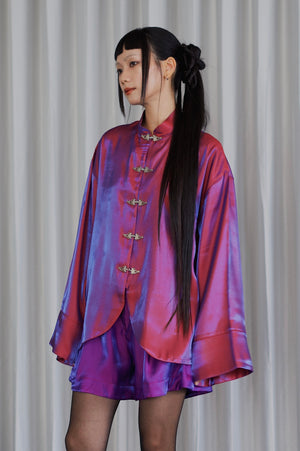 Luna (Plum) Long Sleeve Top - BEV C multi label store