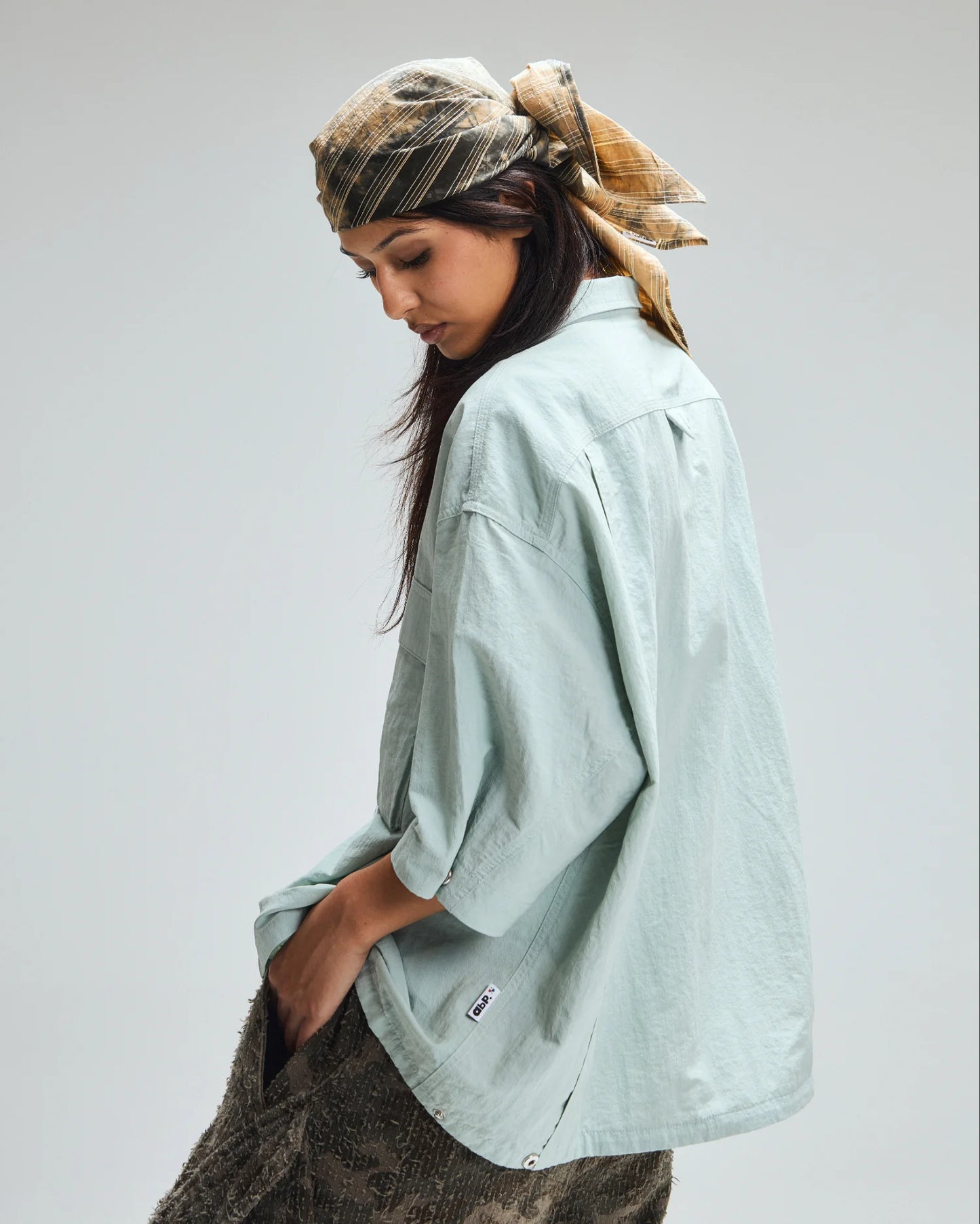 ABP. BIG BRO S/S SHIRT NYLON MINT - BEV C multi label store