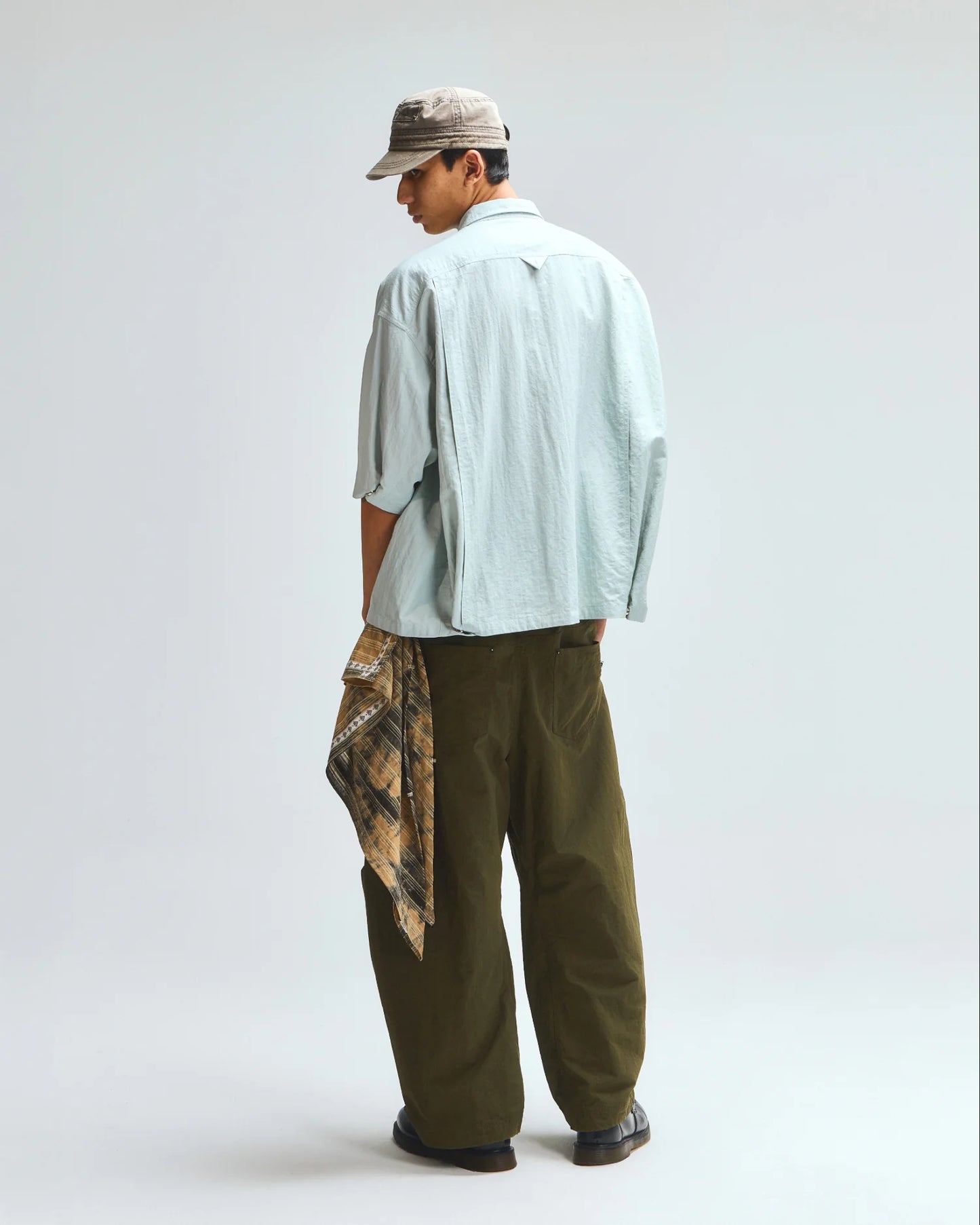 ABP. BIG BRO S/S SHIRT NYLON MINT - BEV C multi label store