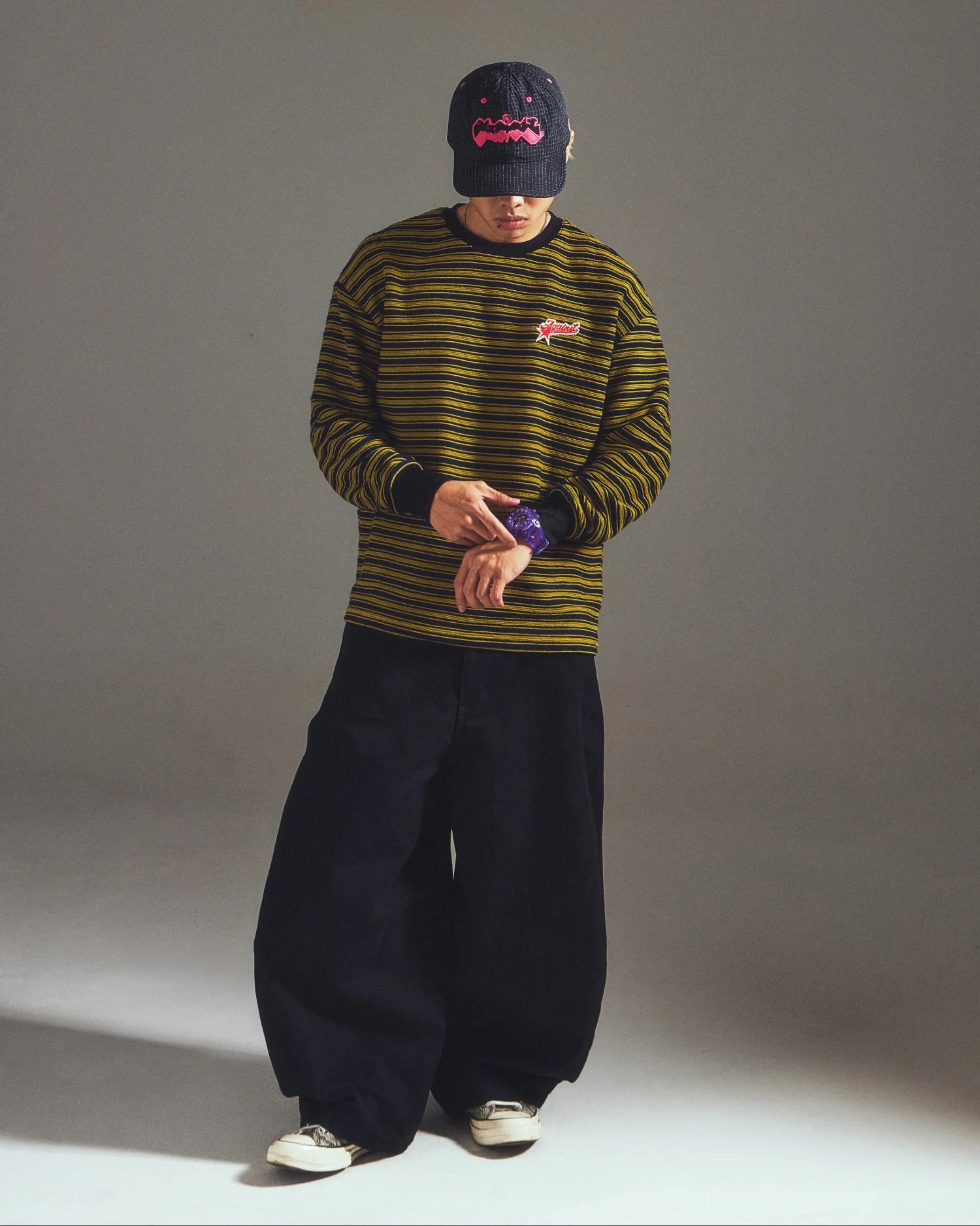 GRAFFITI NYLON CAP - BEV C multi label store