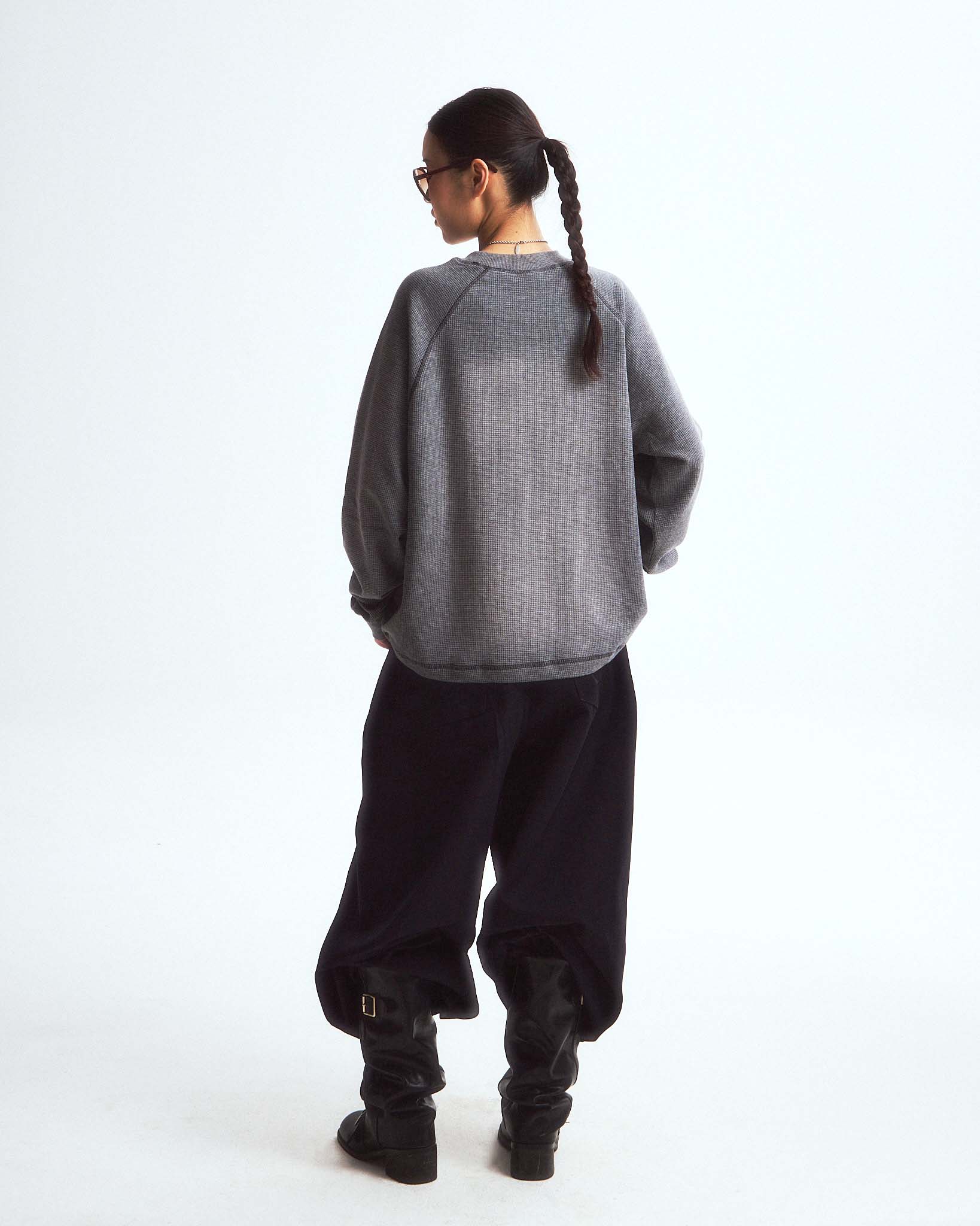 SUNFADE LAZY TEE DARK GREY - BEV C multi label store