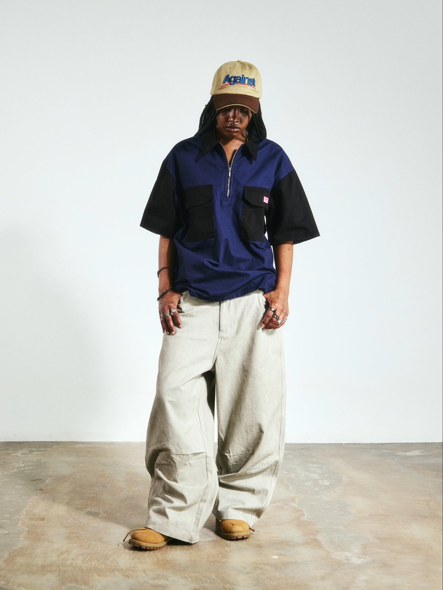ZIP UP TYLER SHIRT - BEV C multi label store