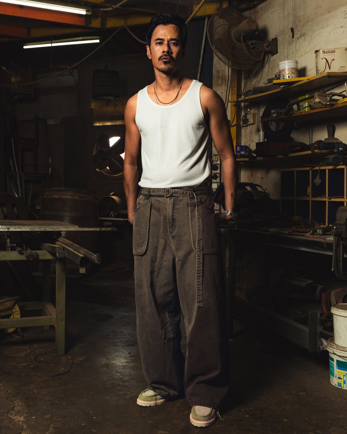 AGAINST X HDPC FABRICATOR PANTS TIMBER - BEV C multi label store
